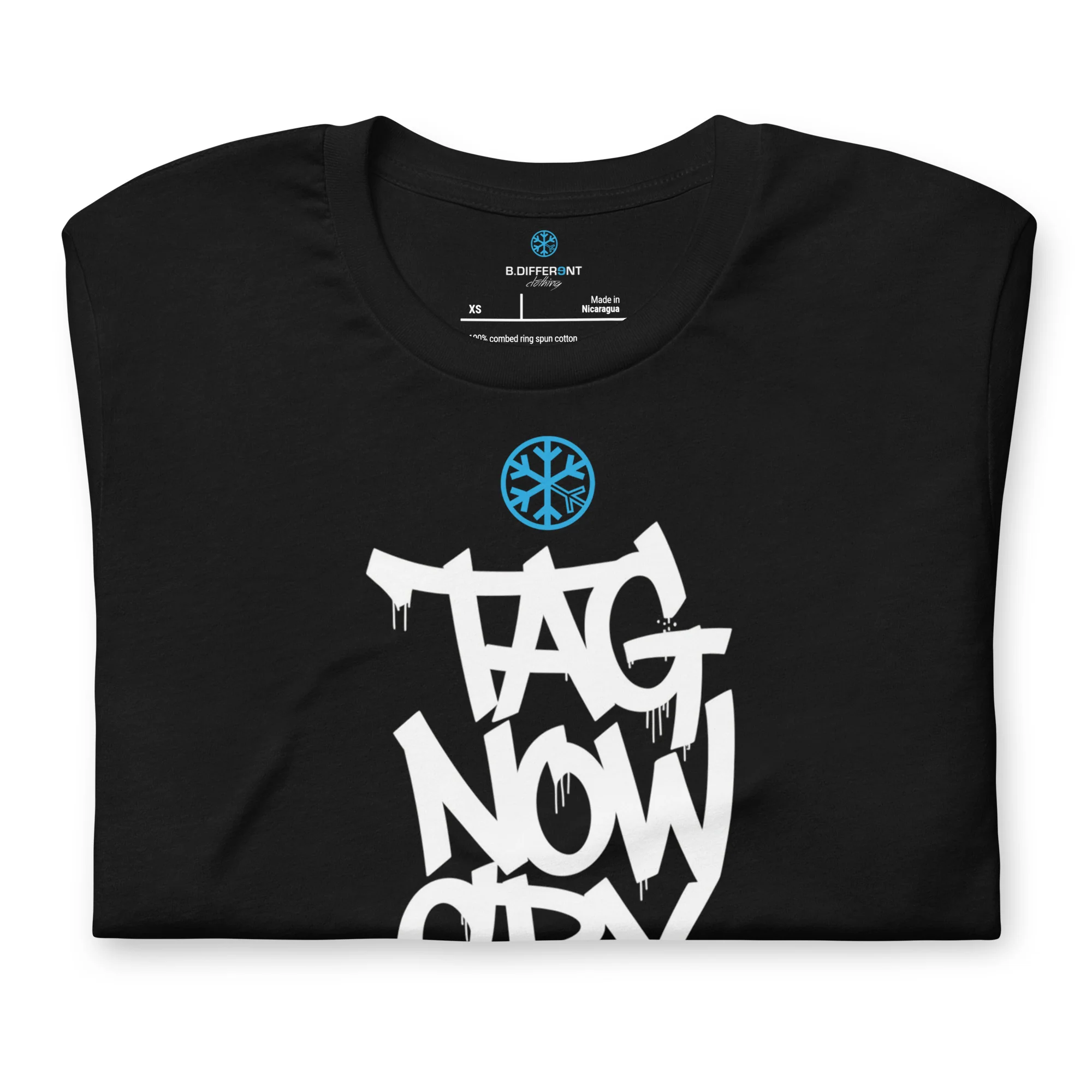 Tag Now Cry Later Graffiti Tag Tee - Image 34