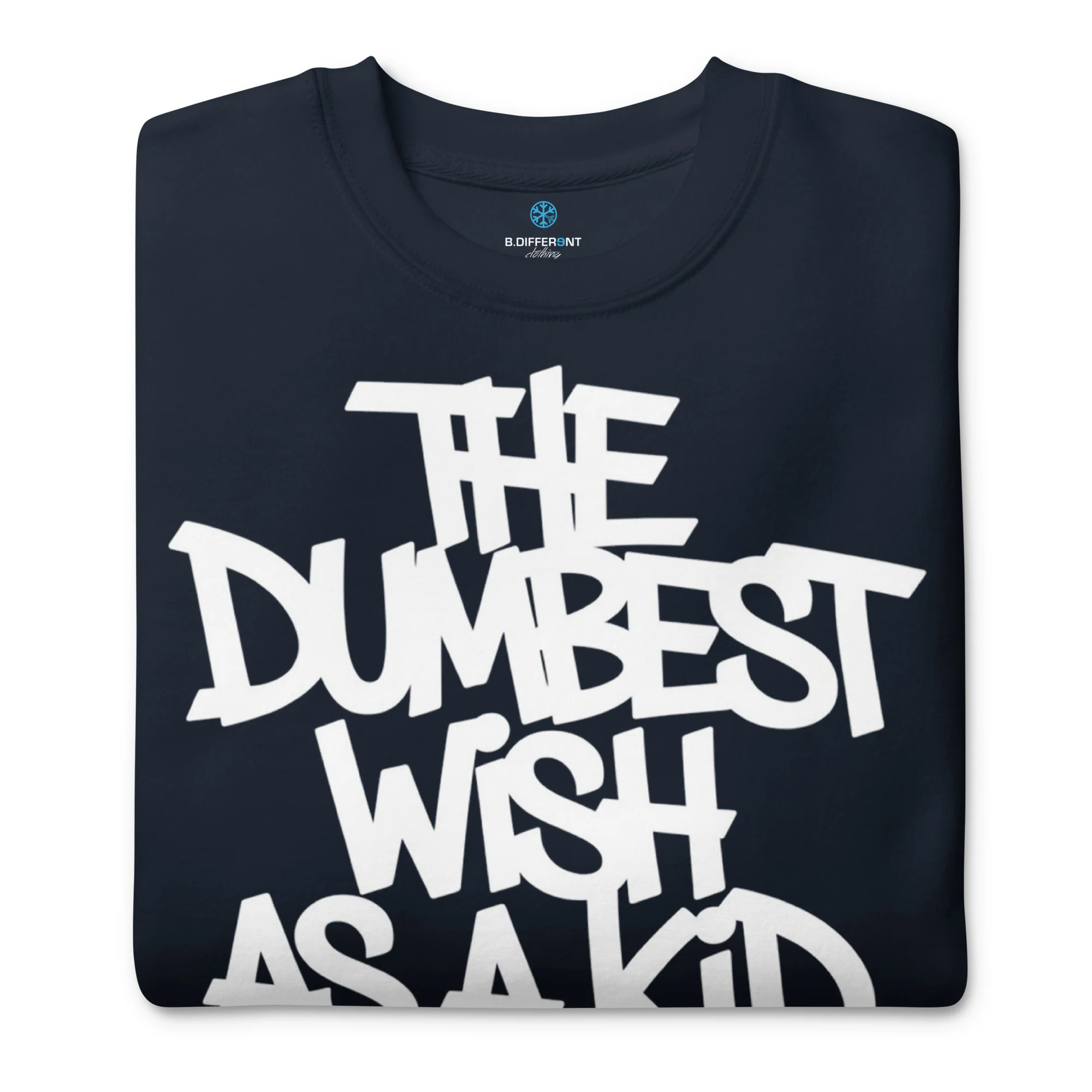 The Dumbest Wish Graffiti Tag Graffiti Sweatshirt - Image 3
