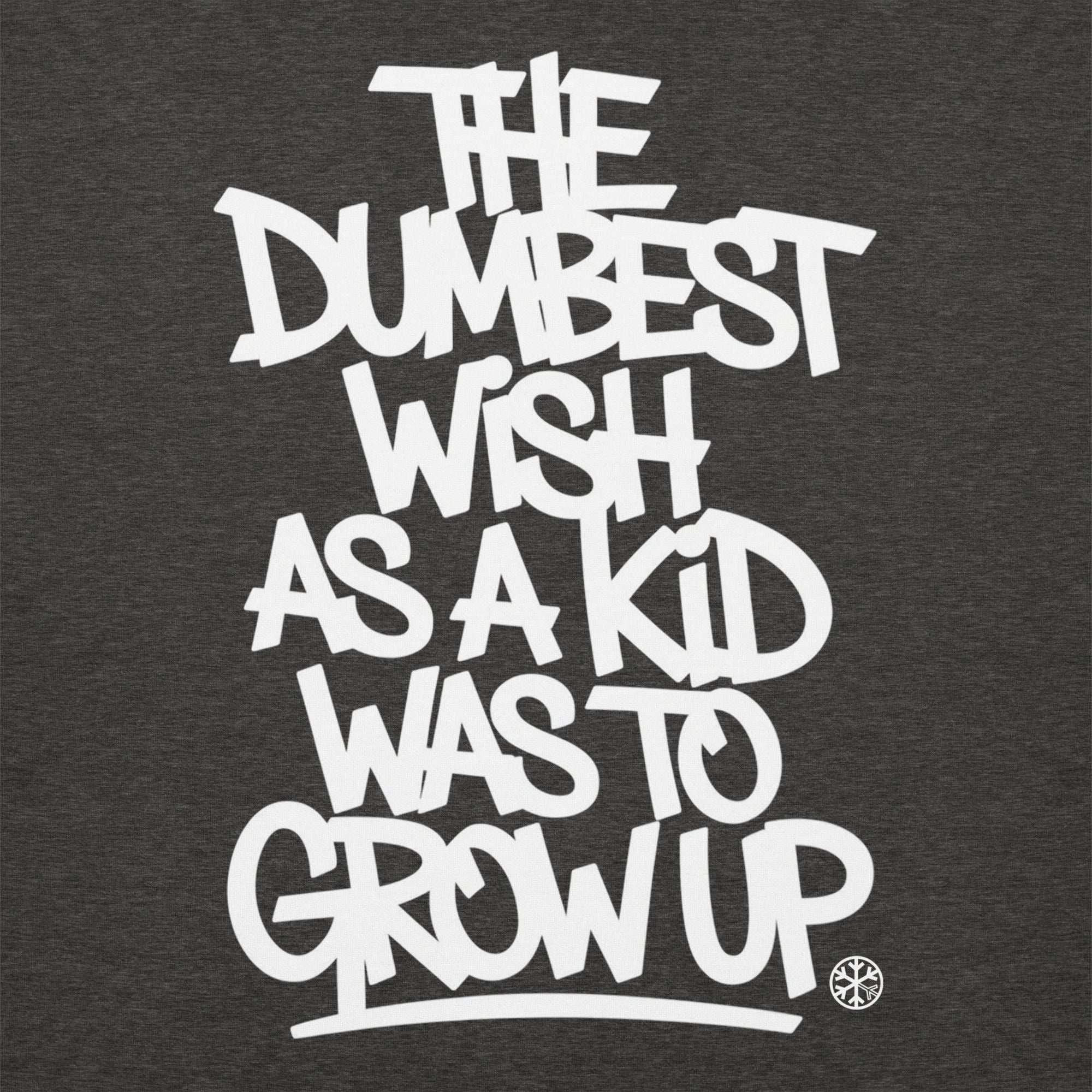 The Dumbest Wish Graffiti Tag Hoodie - Image 50