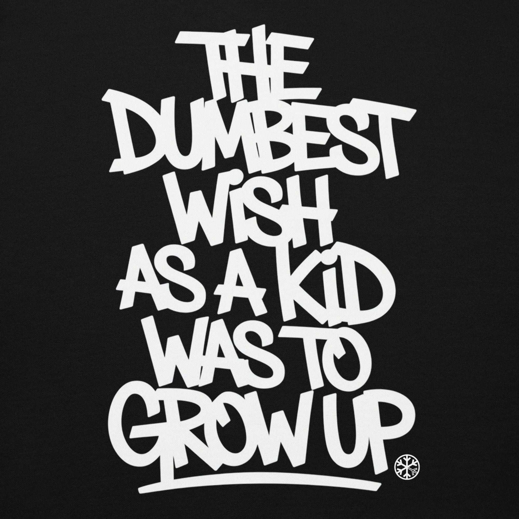 The Dumbest Wish Graffiti Tag Hoodie - Image 62