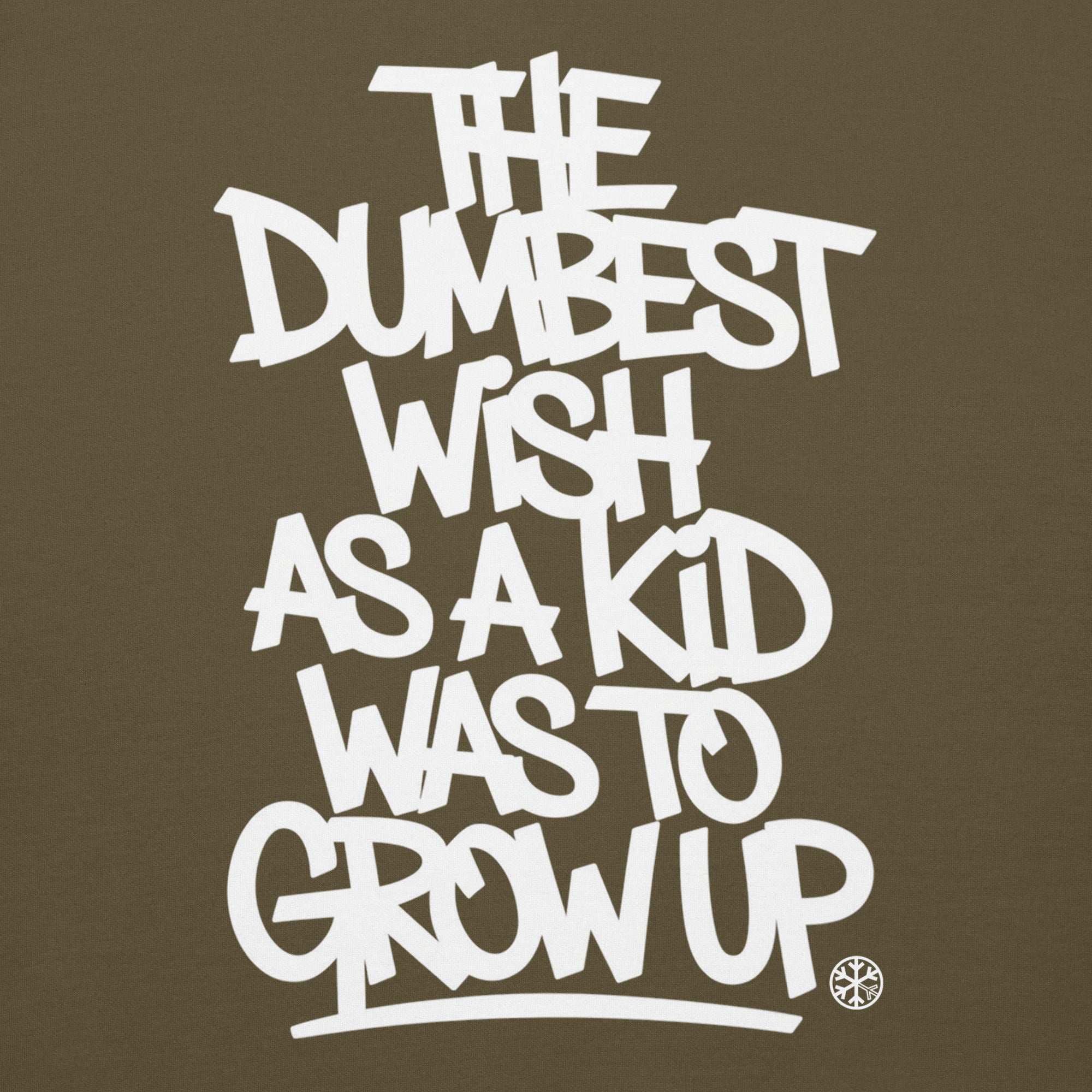 The Dumbest Wish Graffiti Tag Hoodie - Image 8