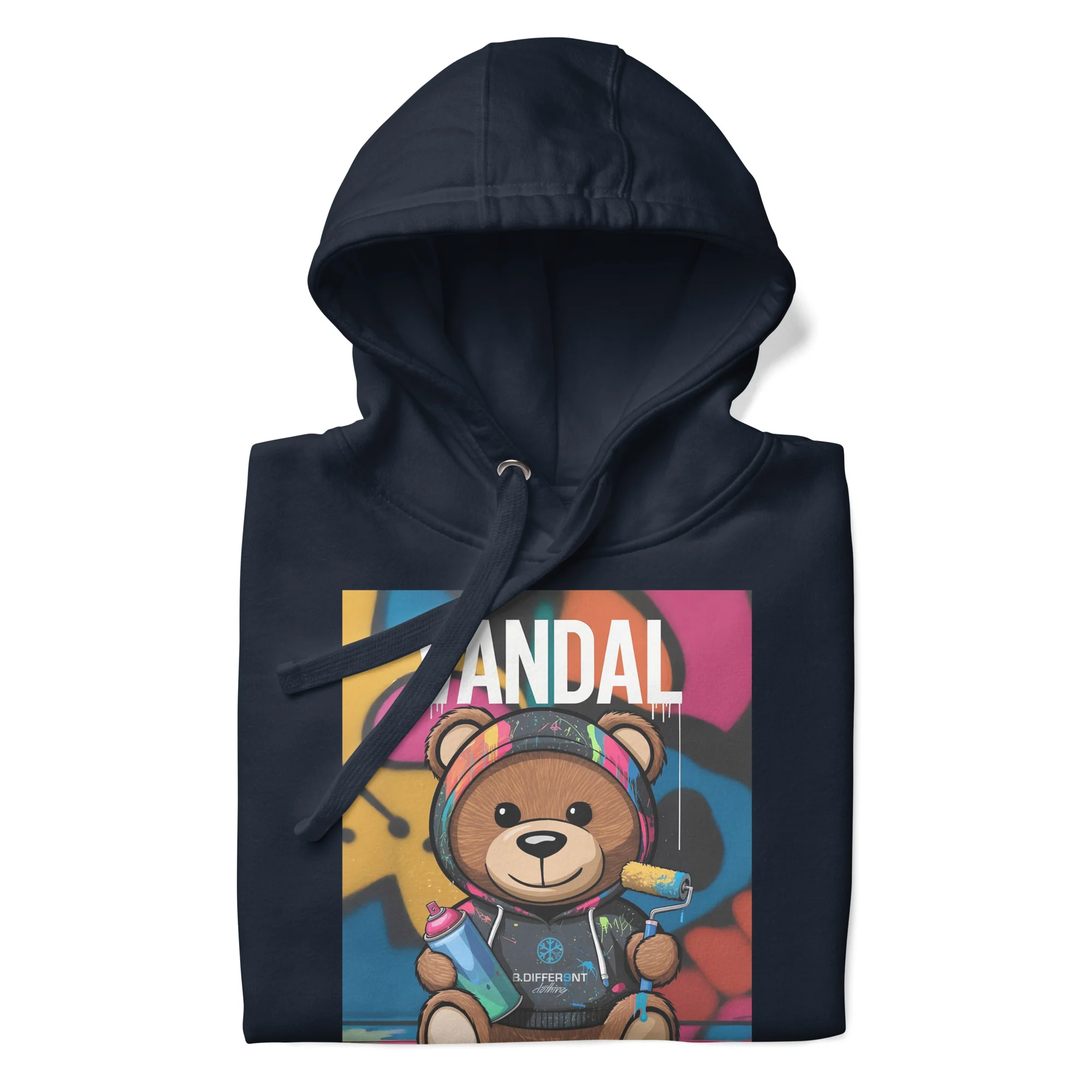 Vandal Teddy Bear Graffiti Hoodie - Image 15