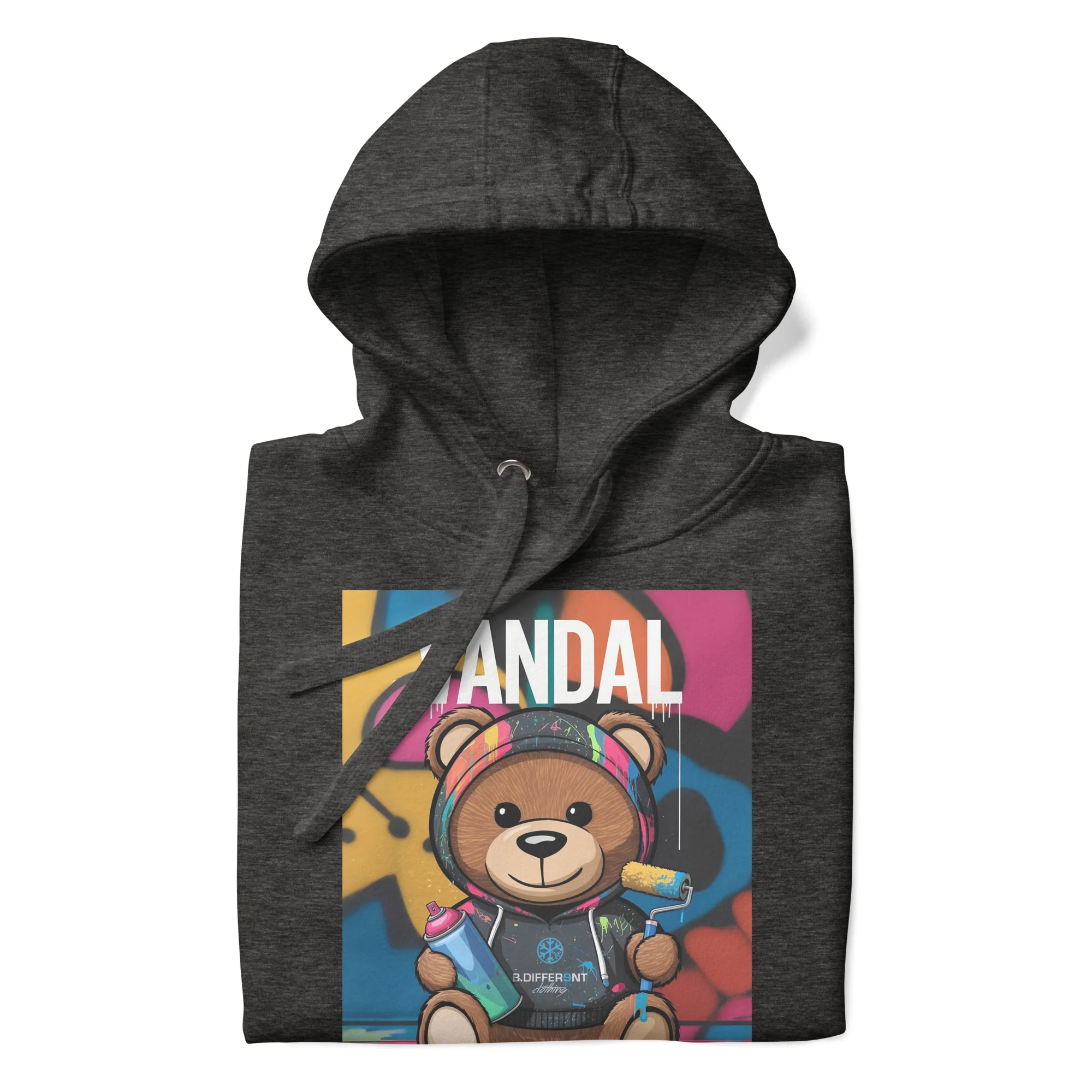 Vandal Teddy Bear Graffiti Hoodie - Image 21