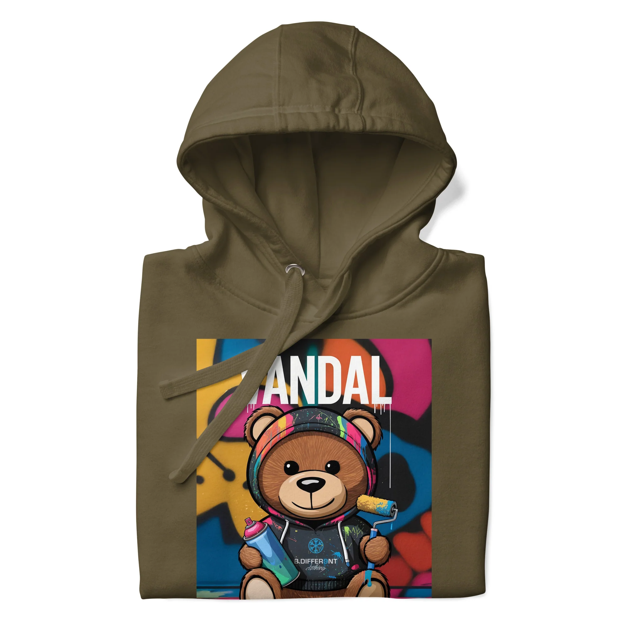 Vandal Teddy Bear Graffiti Hoodie - Image 27