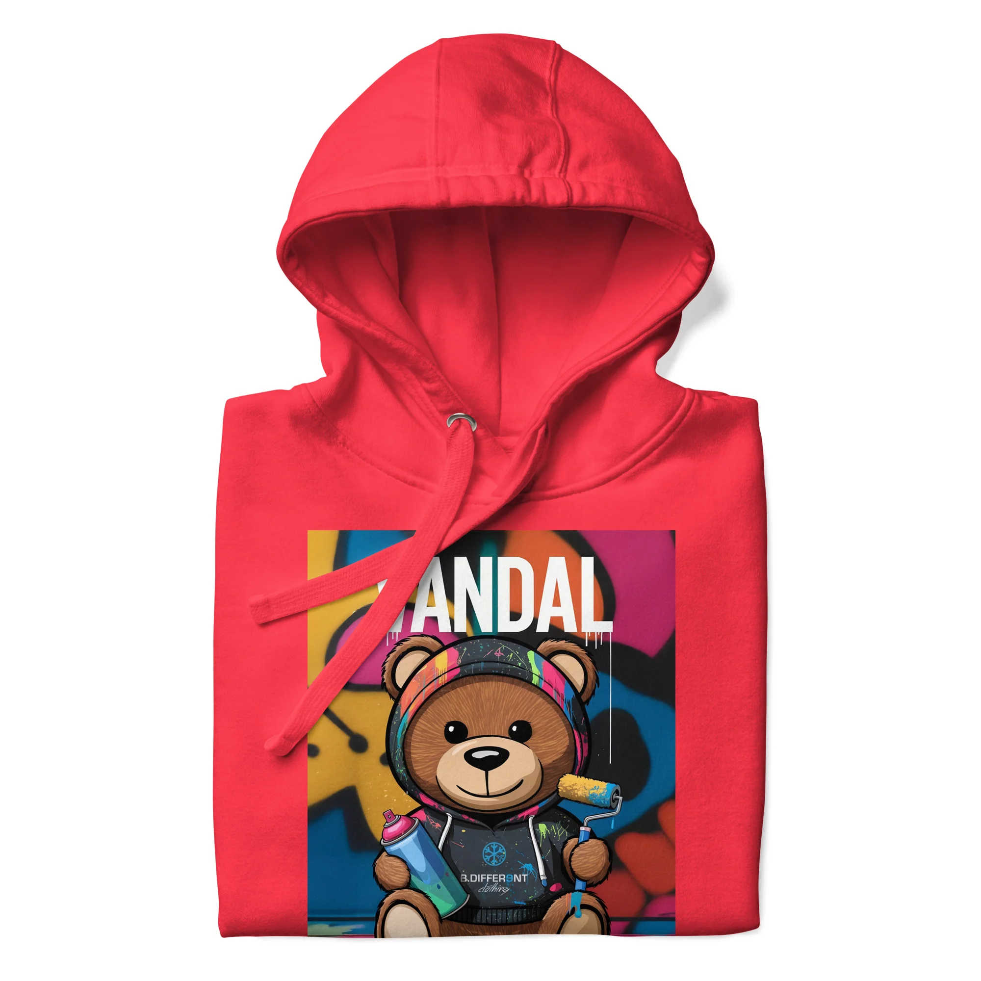 Vandal Teddy Bear Graffiti Hoodie - Image 33