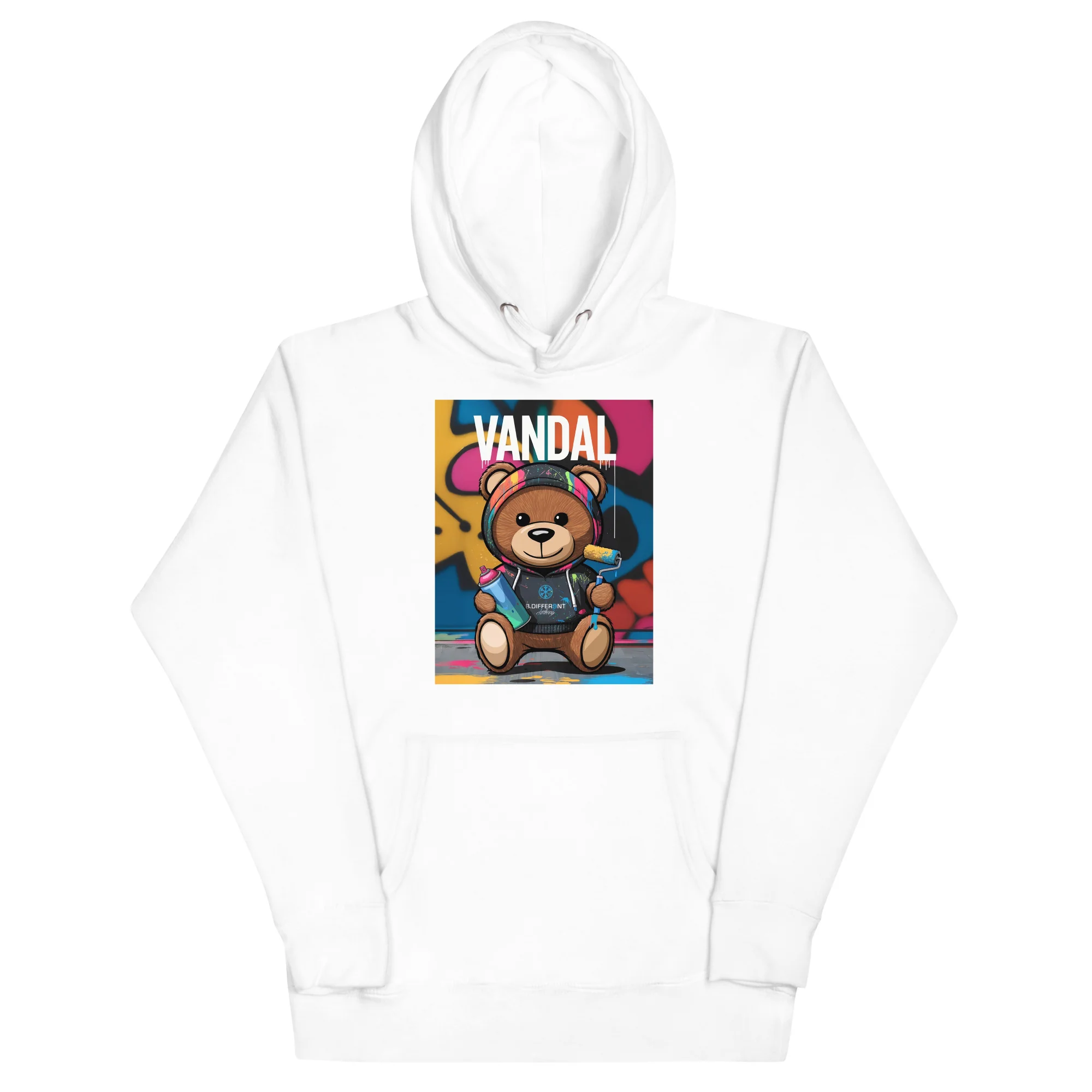 Vandal Teddy Bear Graffiti Hoodie - Image 43