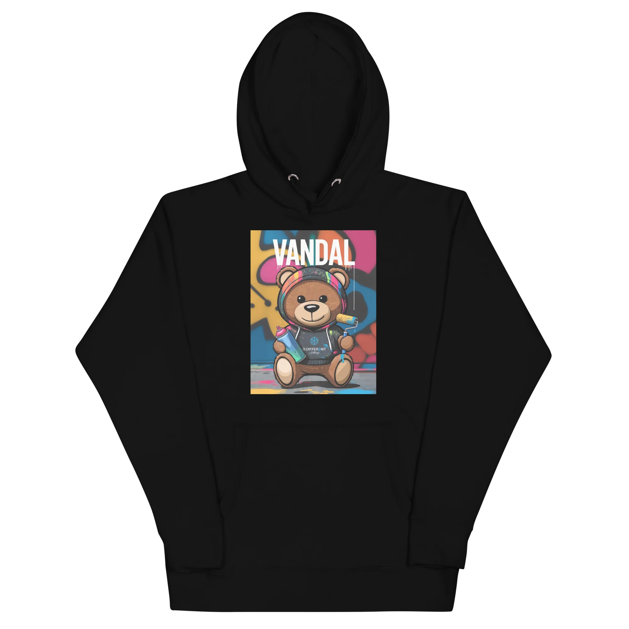 Vandal Teddy Bear Graffiti Hoodie - Image 7