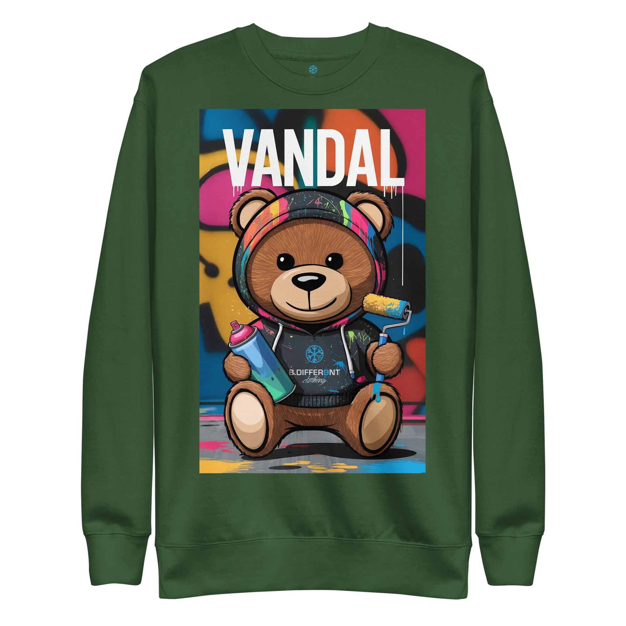 Vandal Teddy Bear Graffiti Sweatshirt - Image 32