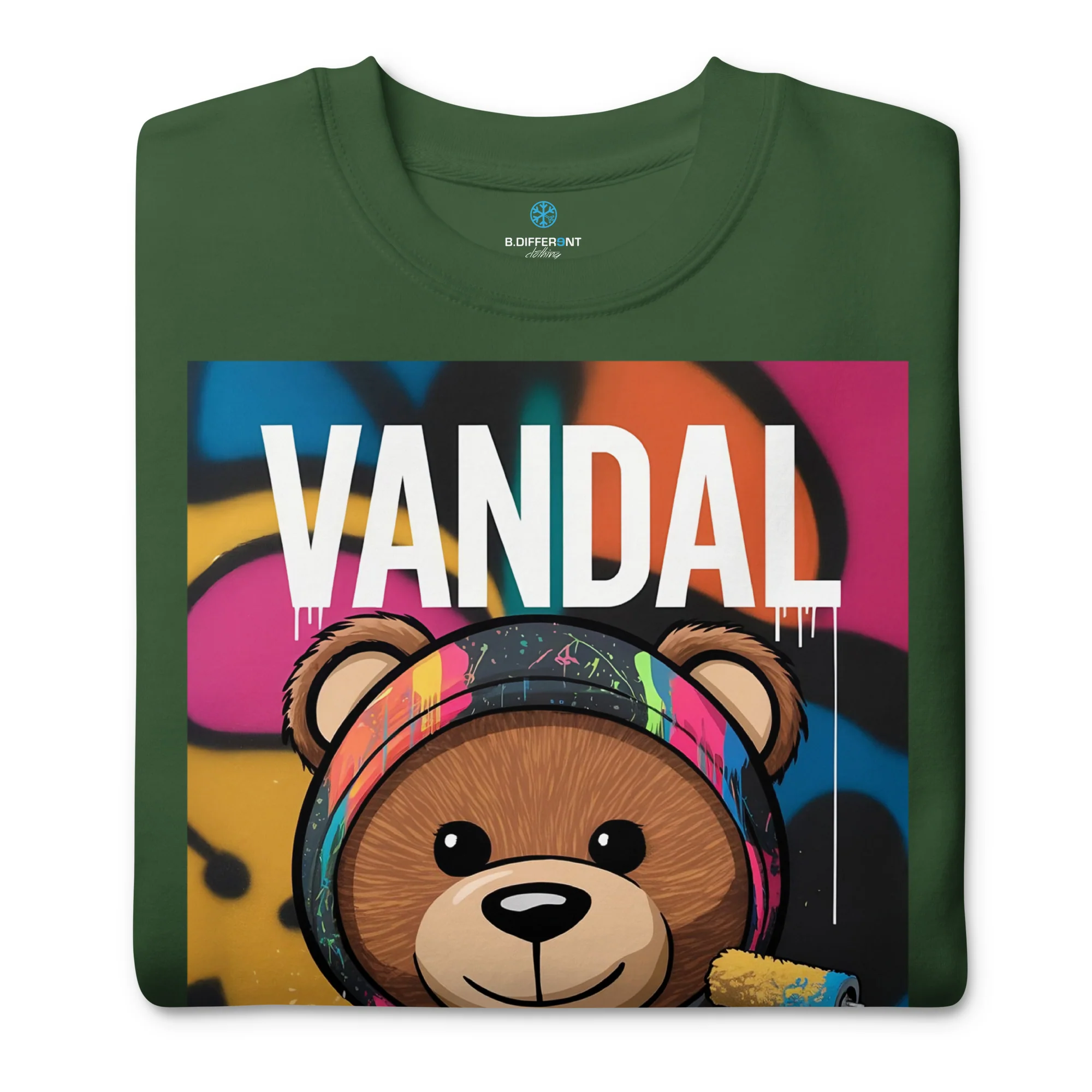 Vandal Teddy Bear Graffiti Sweatshirt - Image 34