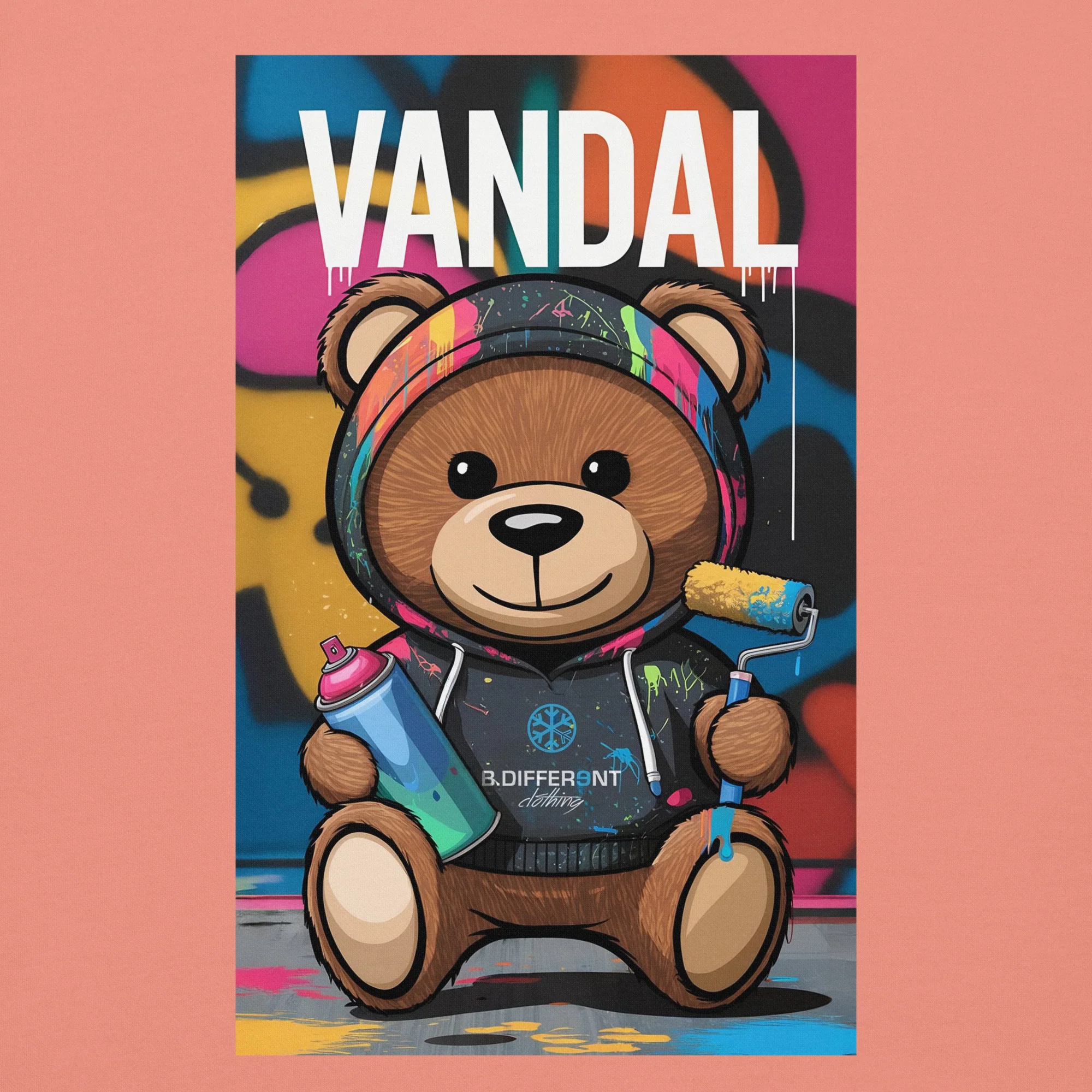 Vandal Teddy Bear Graffiti Sweatshirt - Image 39