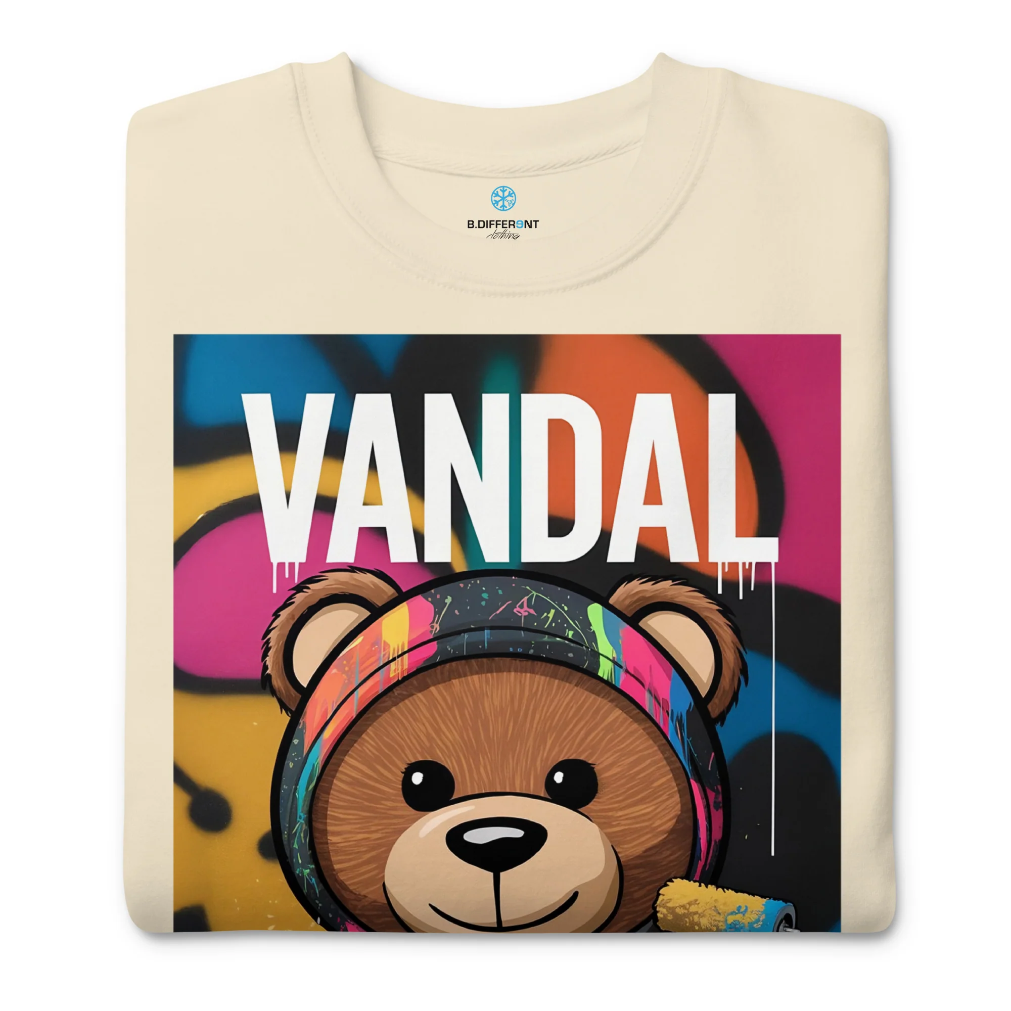 Vandal Teddy Bear Graffiti Sweatshirt - Image 46