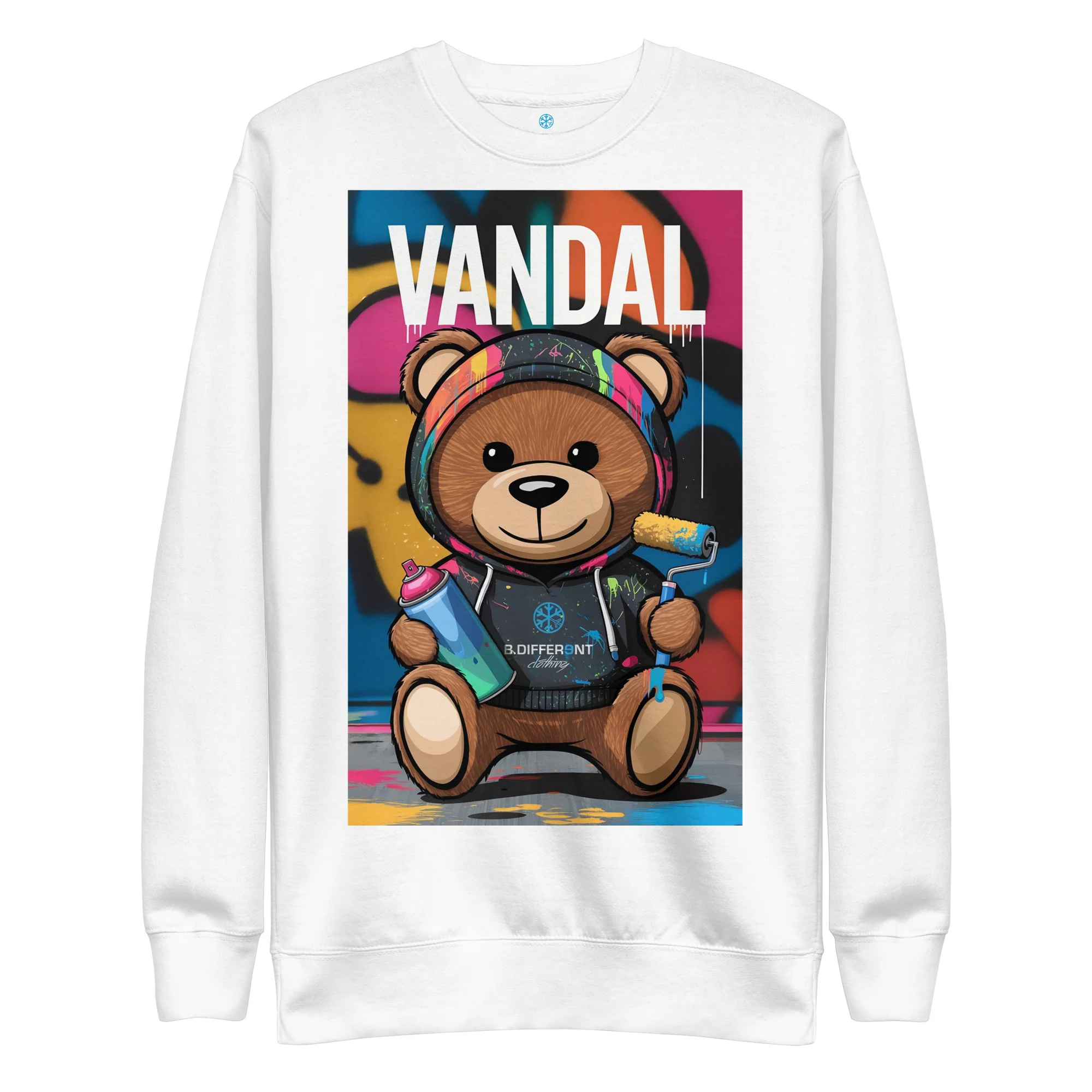Vandal Teddy Bear Graffiti Sweatshirt - Image 50