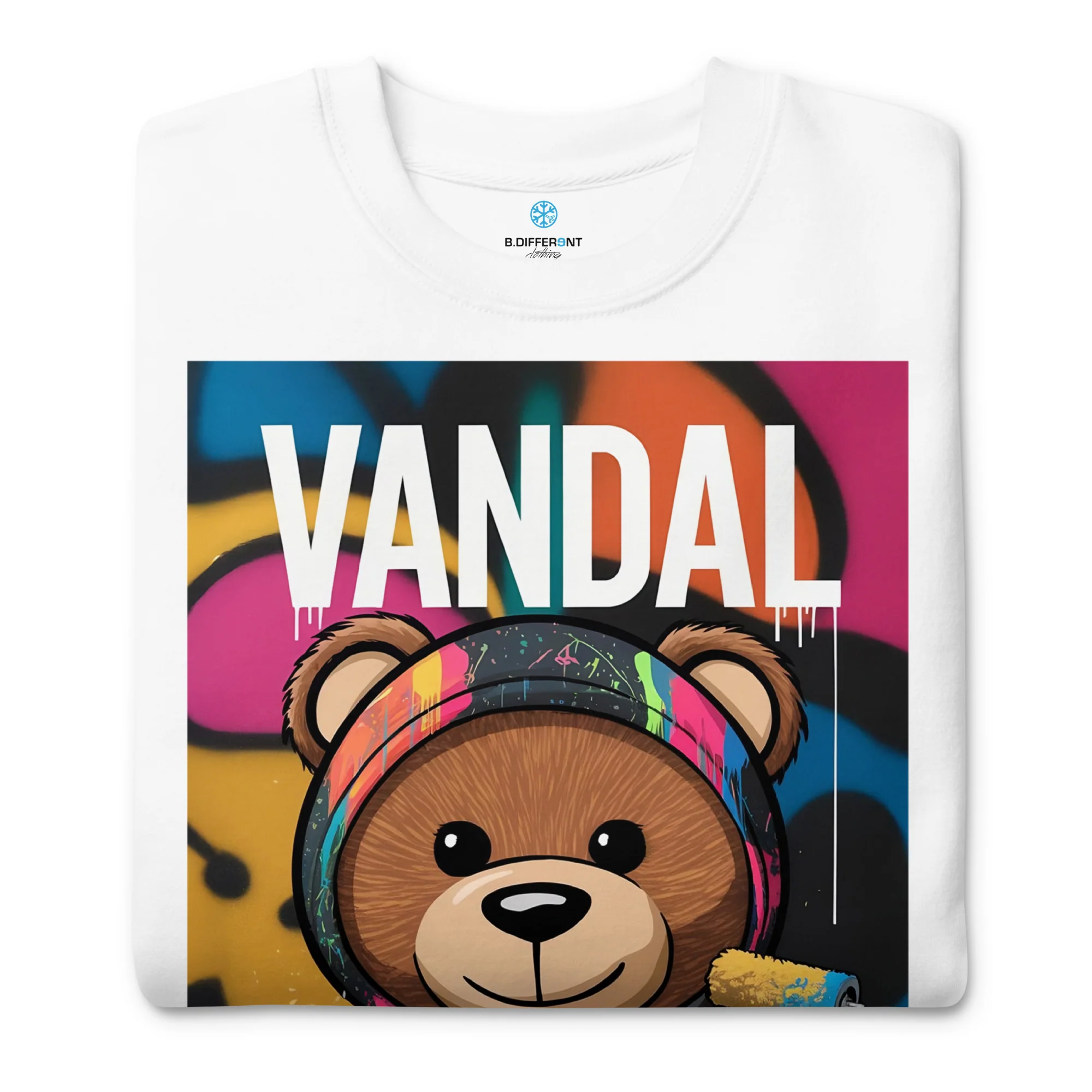 Vandal Teddy Bear Graffiti Sweatshirt - Image 52