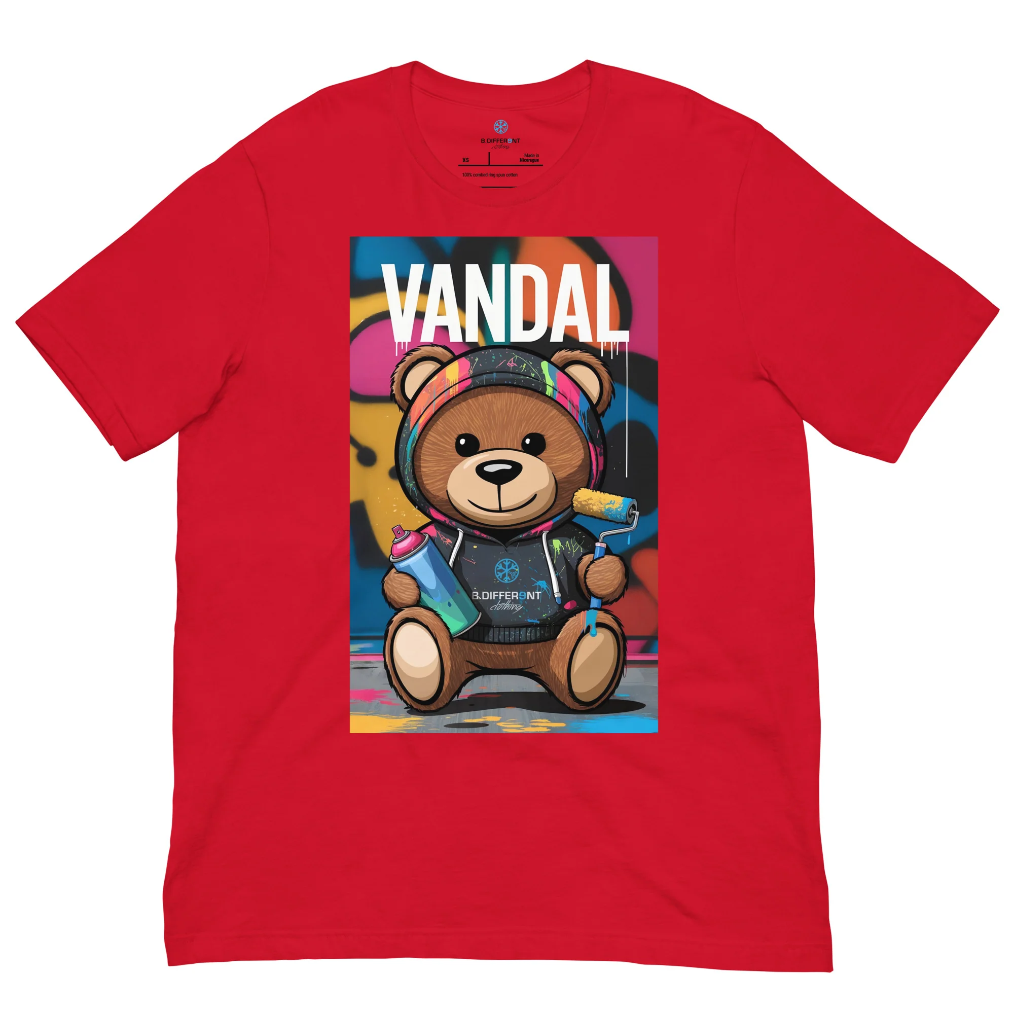 Vandal Teddy Bear Graffiti Tee - Image 13