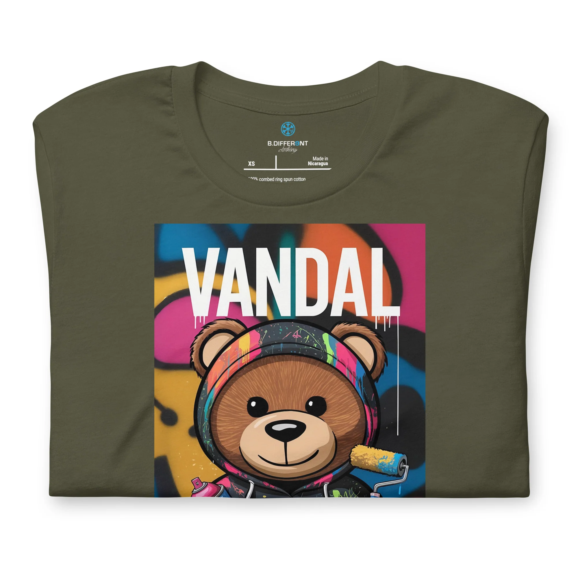 Vandal Teddy Bear Graffiti Tee - Image 27