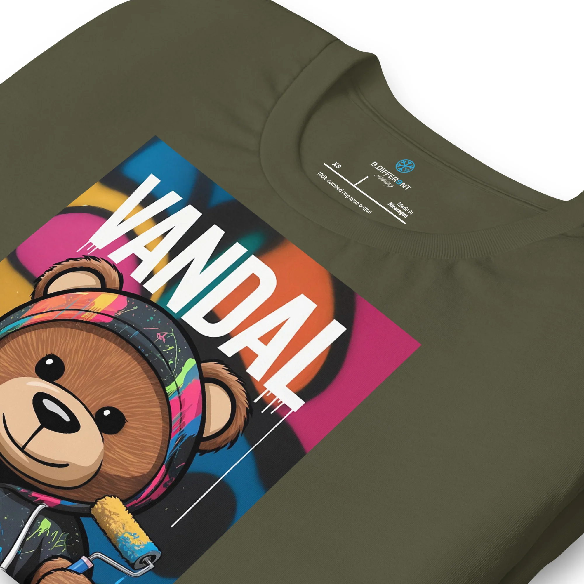 Vandal Teddy Bear Graffiti Tee - Image 30