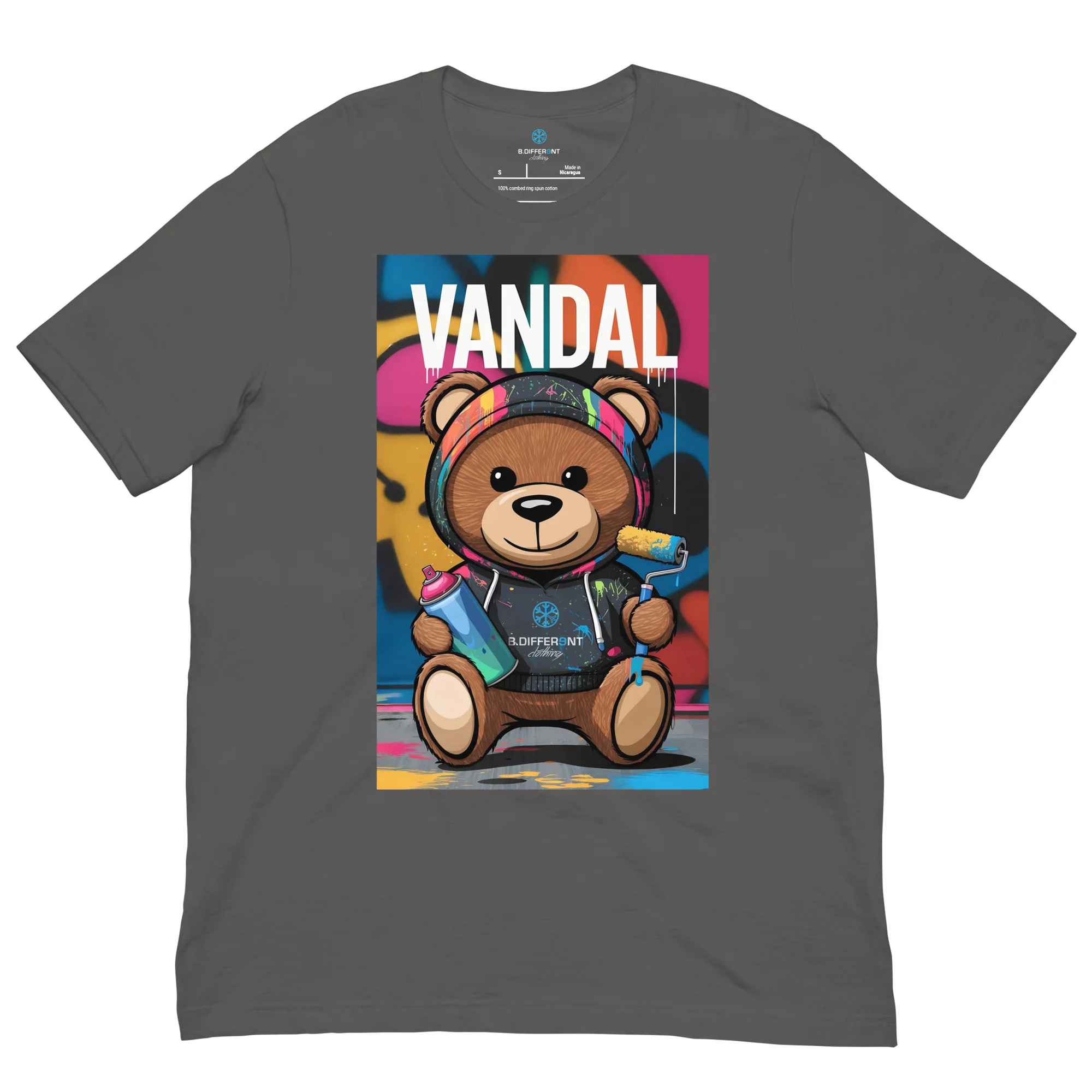 Vandal Teddy Bear Graffiti Tee - Image 31