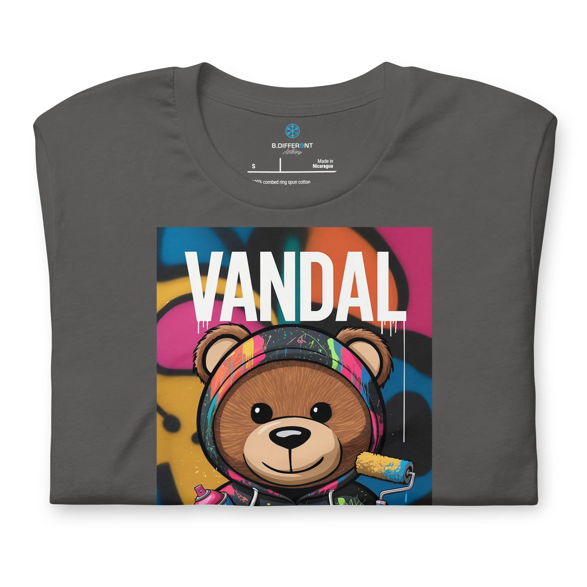 Vandal Teddy Bear Graffiti Tee - Image 33