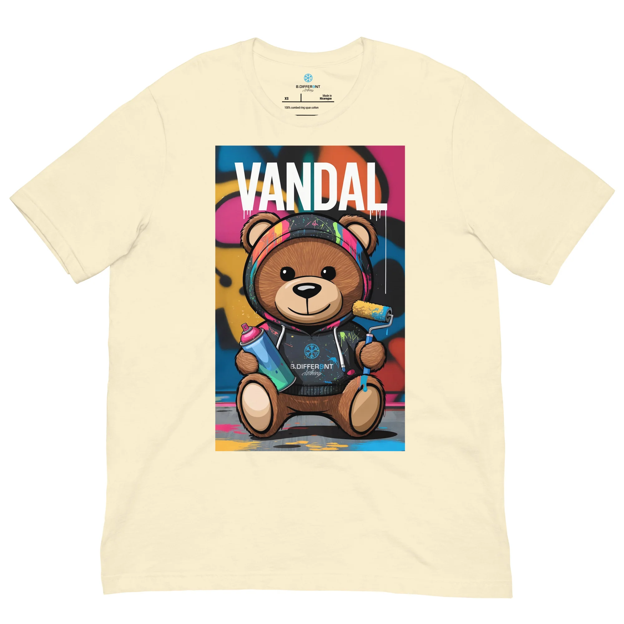 Vandal Teddy Bear Graffiti Tee - Image 37