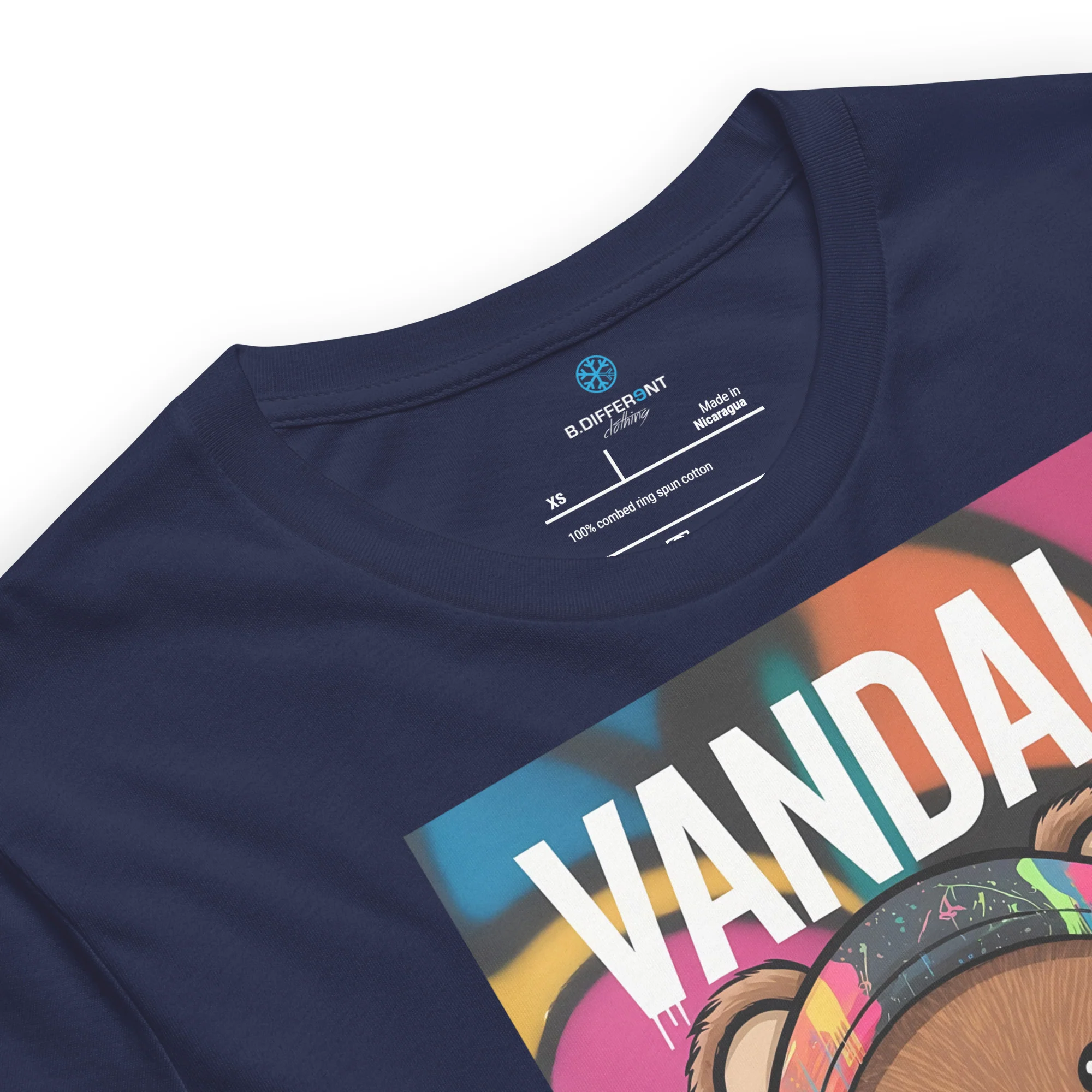 Vandal Teddy Bear Graffiti Tee - Image 4