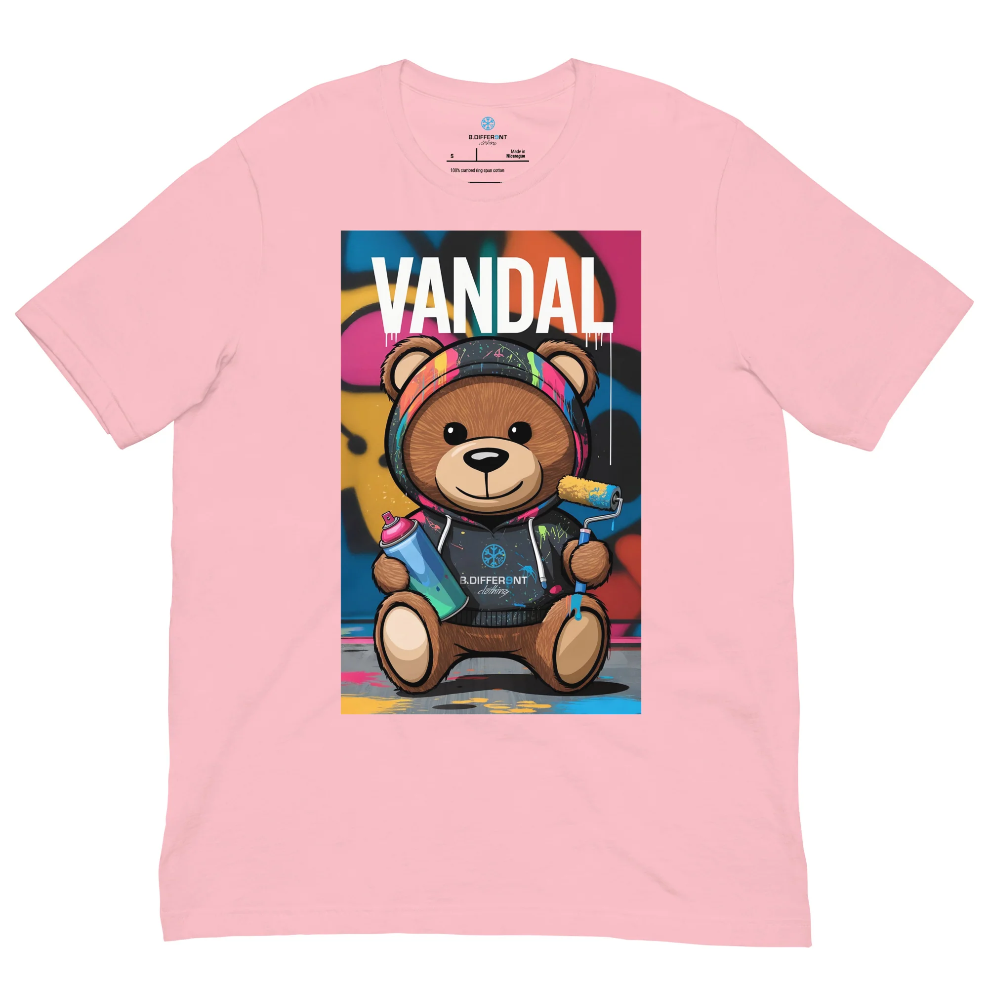 Vandal Teddy Bear Graffiti Tee - Image 43