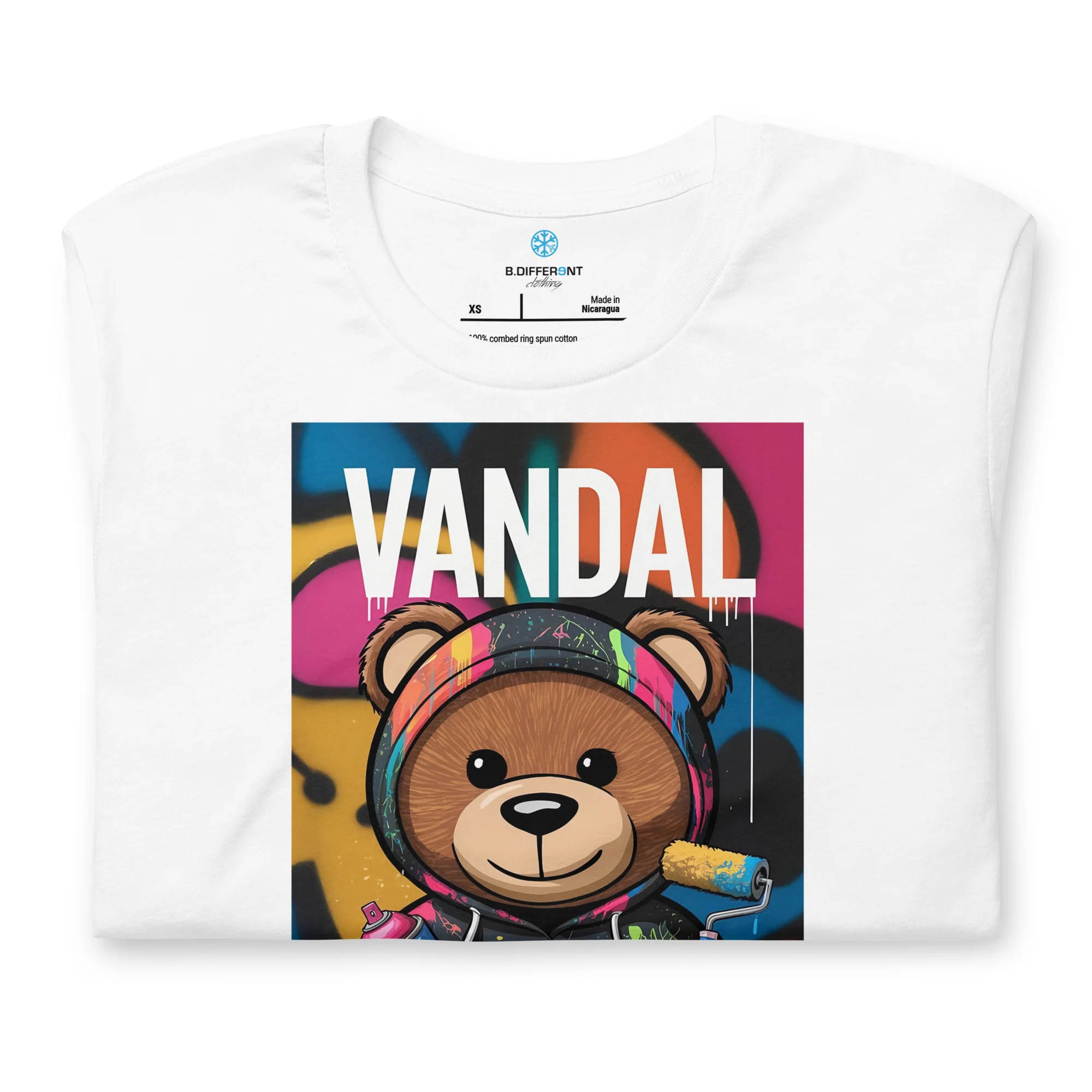 Vandal Teddy Bear Graffiti Tee - Image 51