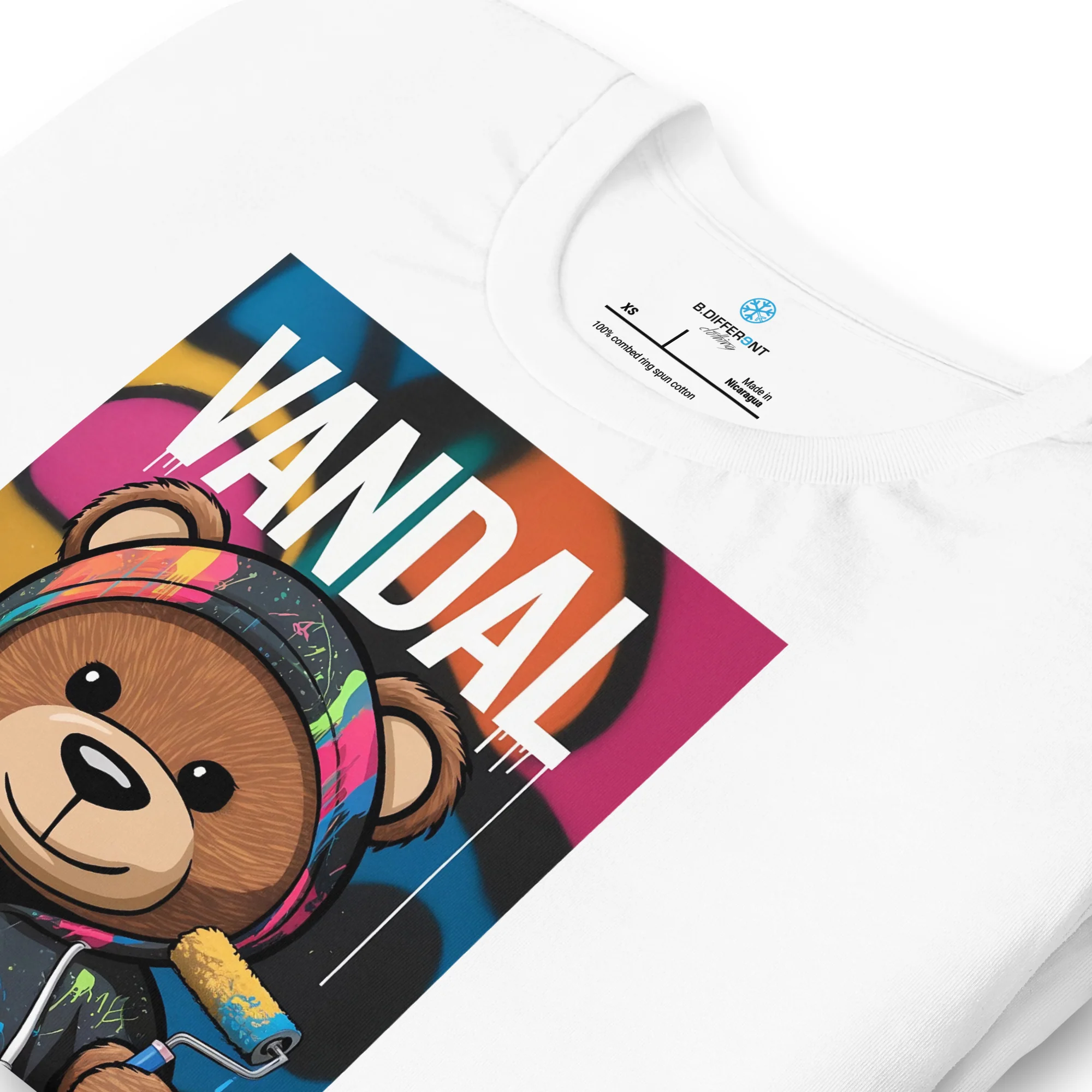 Vandal Teddy Bear Graffiti Tee - Image 54