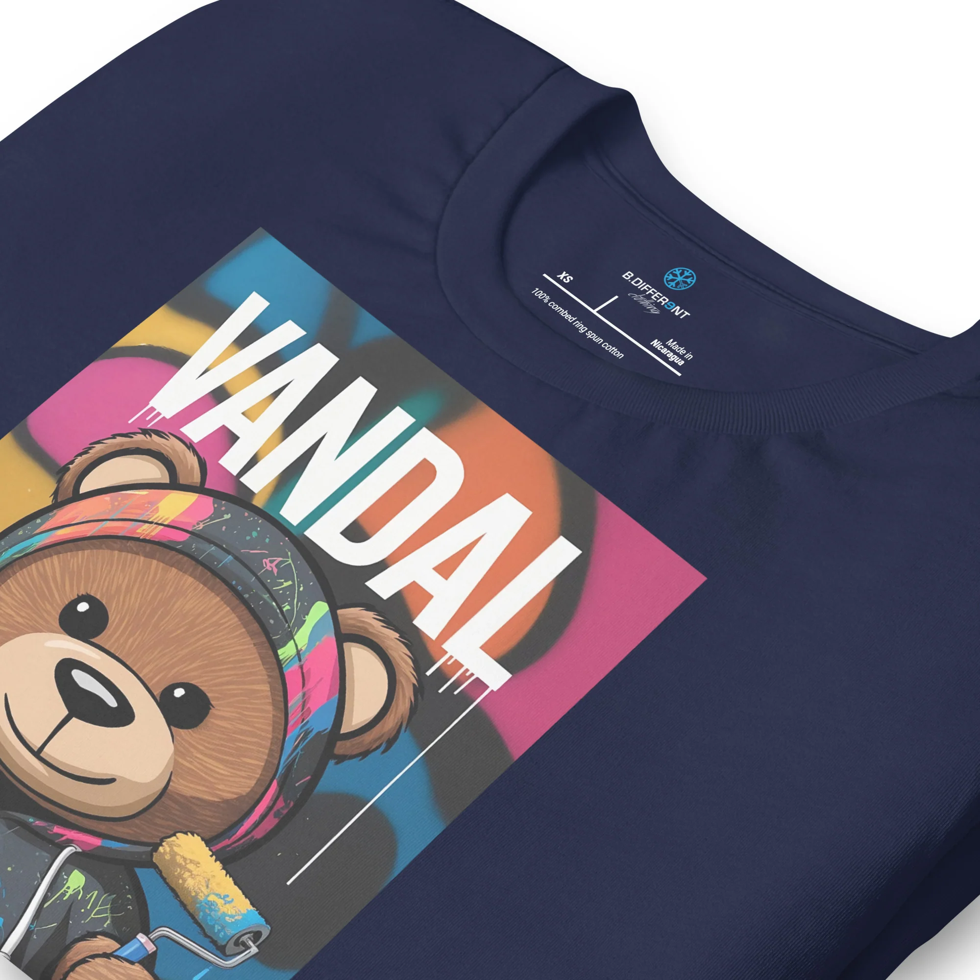 Vandal Teddy Bear Graffiti Tee - Image 6