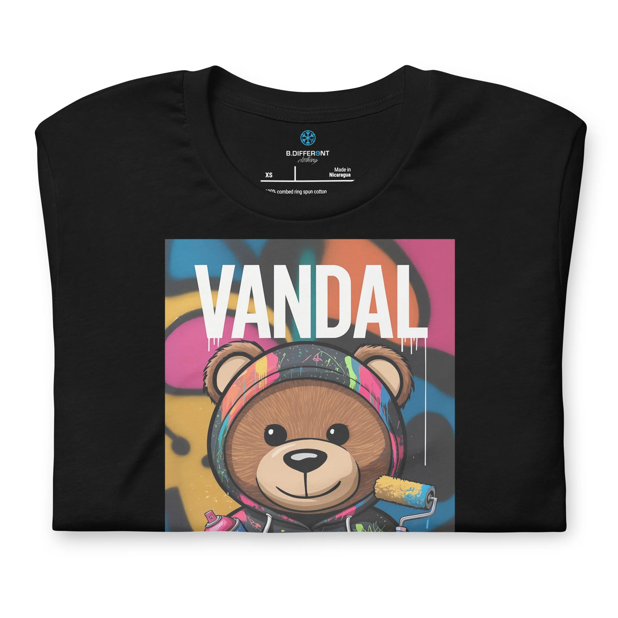 Vandal Teddy Bear Graffiti Tee - Image 9
