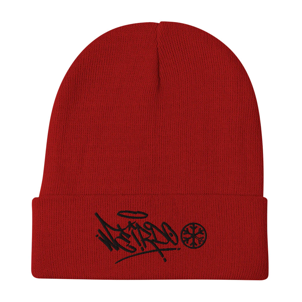 Weirdo Graffiti Tag Beanie Hat - Image 8