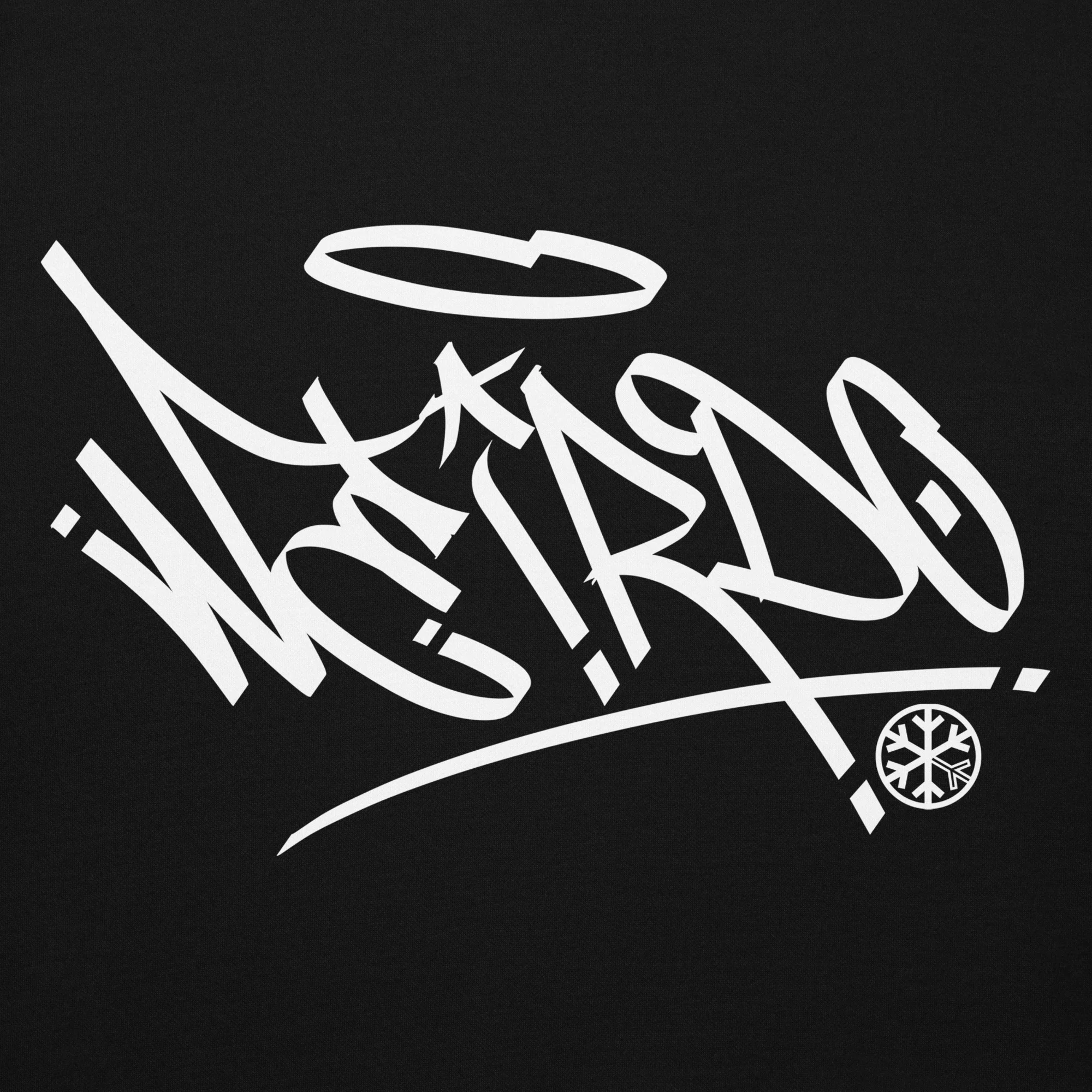Weirdo Graffiti Tag Hoodie - Image 4