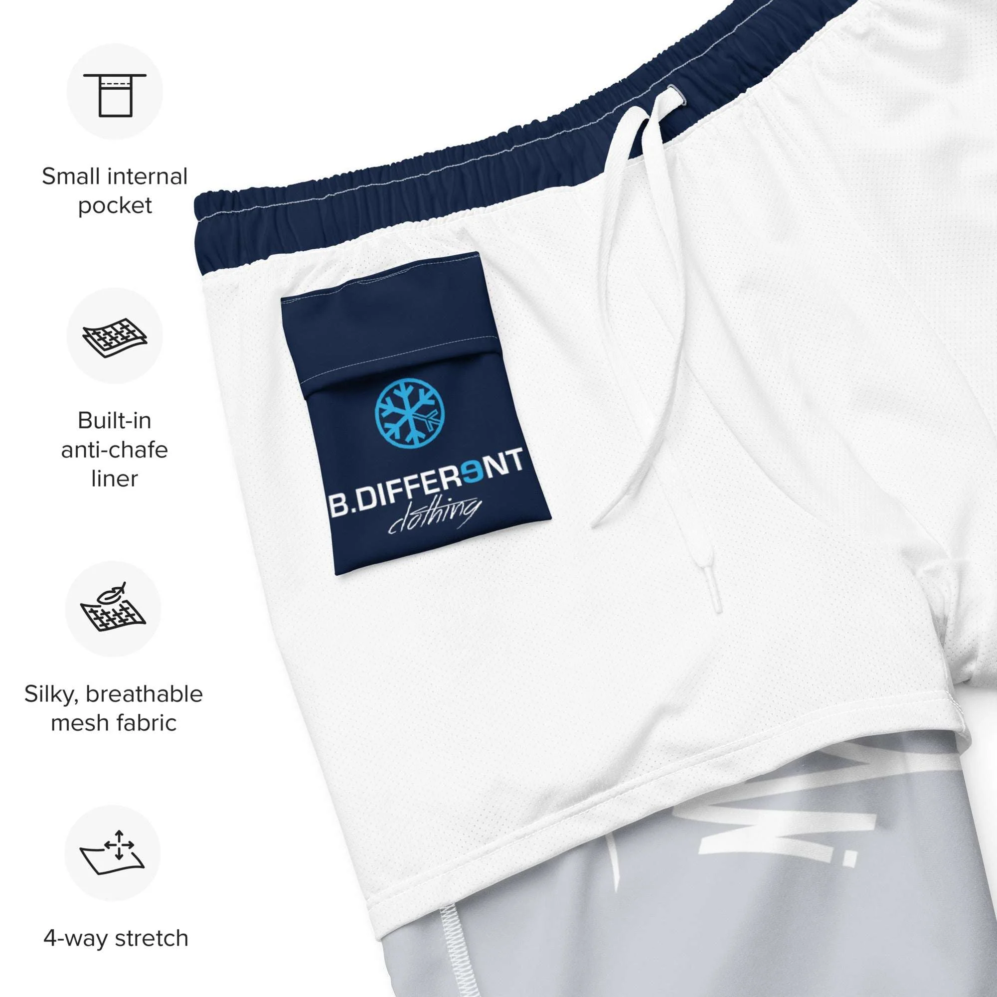 Weirdo Graffiti Tag Swim Shorts - Image 31