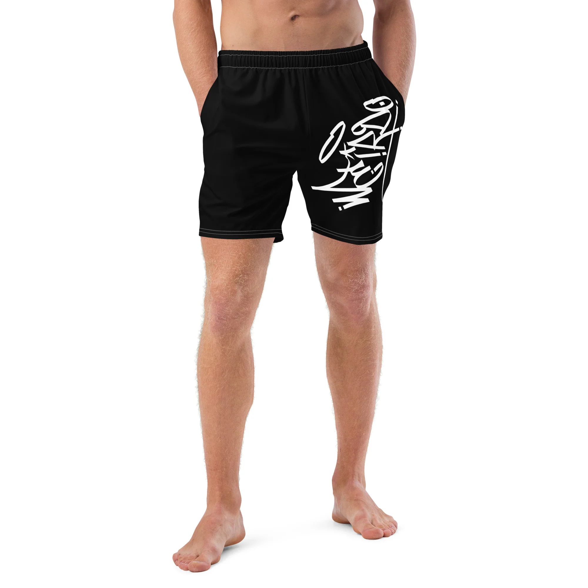 Weirdo Graffiti Tag Swim Shorts - Image 37