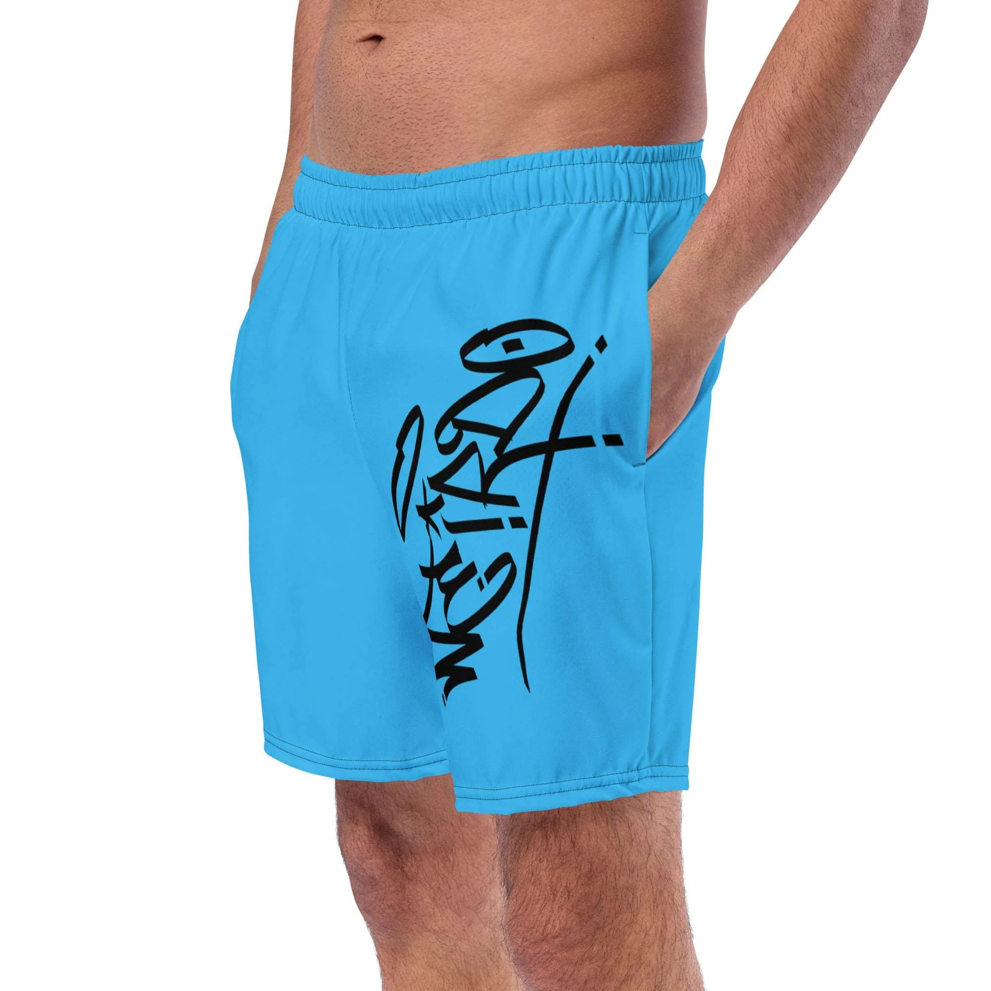 Weirdo Graffiti Tag Swim Shorts - Image 5