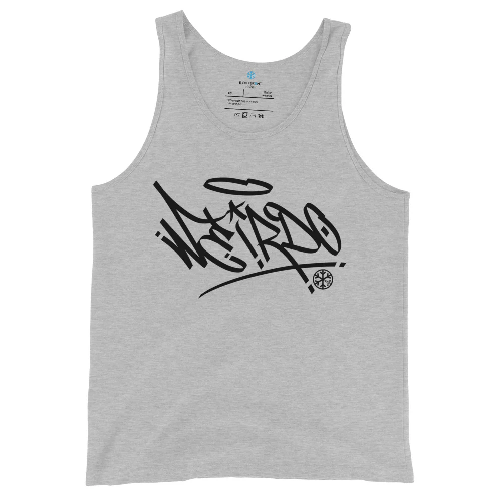 Weirdo Graffiti Tag Tank Top - Image 11