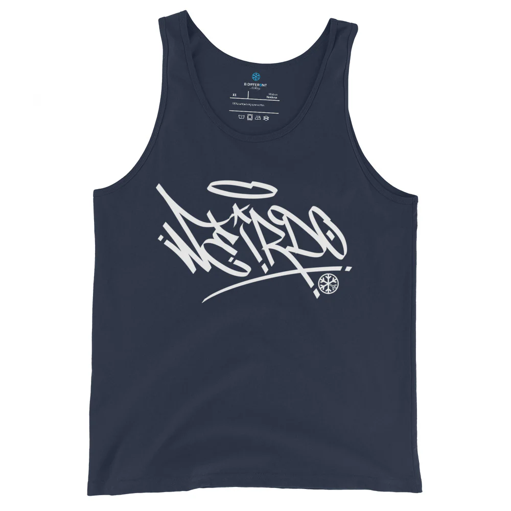 Weirdo Graffiti Tag Tank Top - Image 3