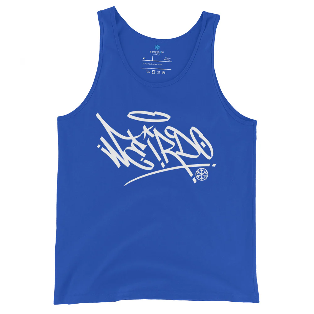 Weirdo Graffiti Tag Tank Top - Image 7