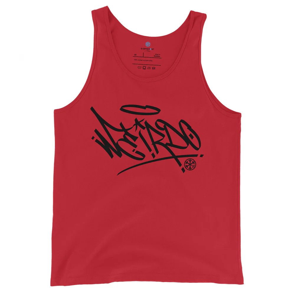 Weirdo Graffiti Tag Tank Top - Image 9
