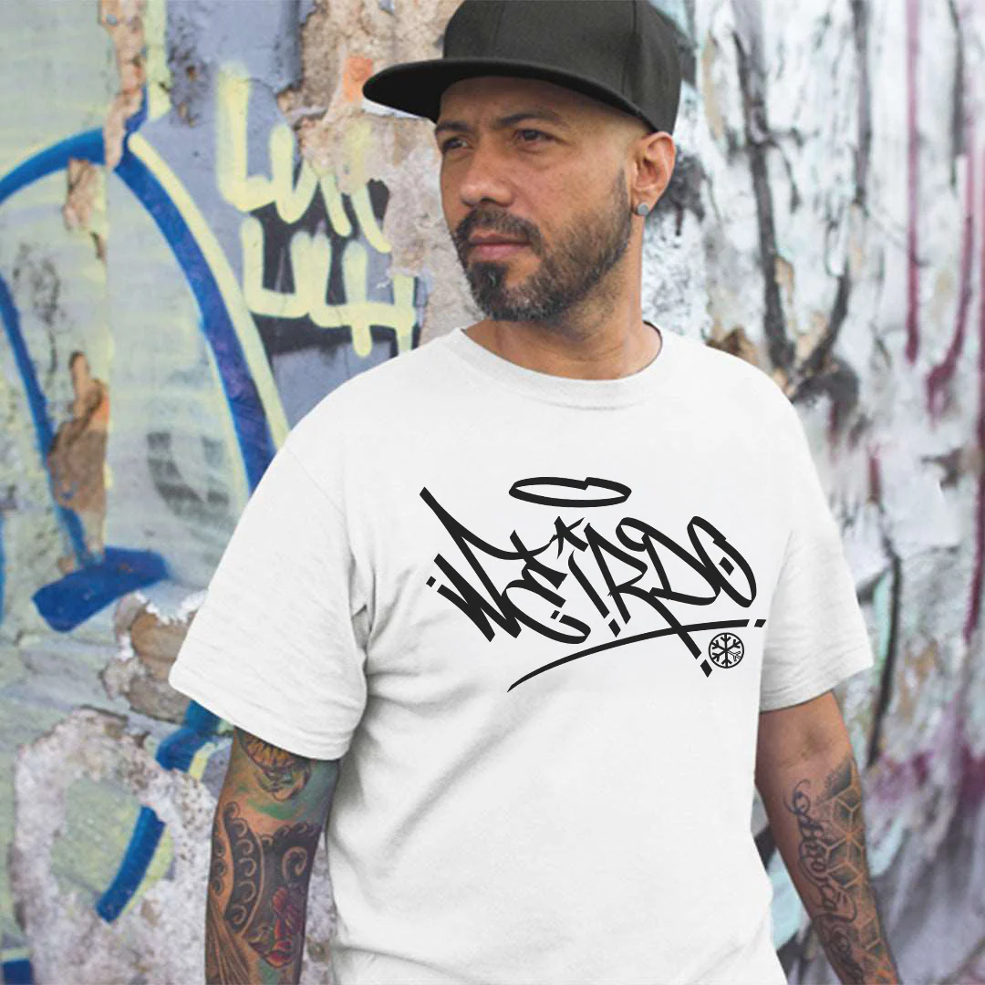 Weirdo Graffiti Tag Tee - Image 2