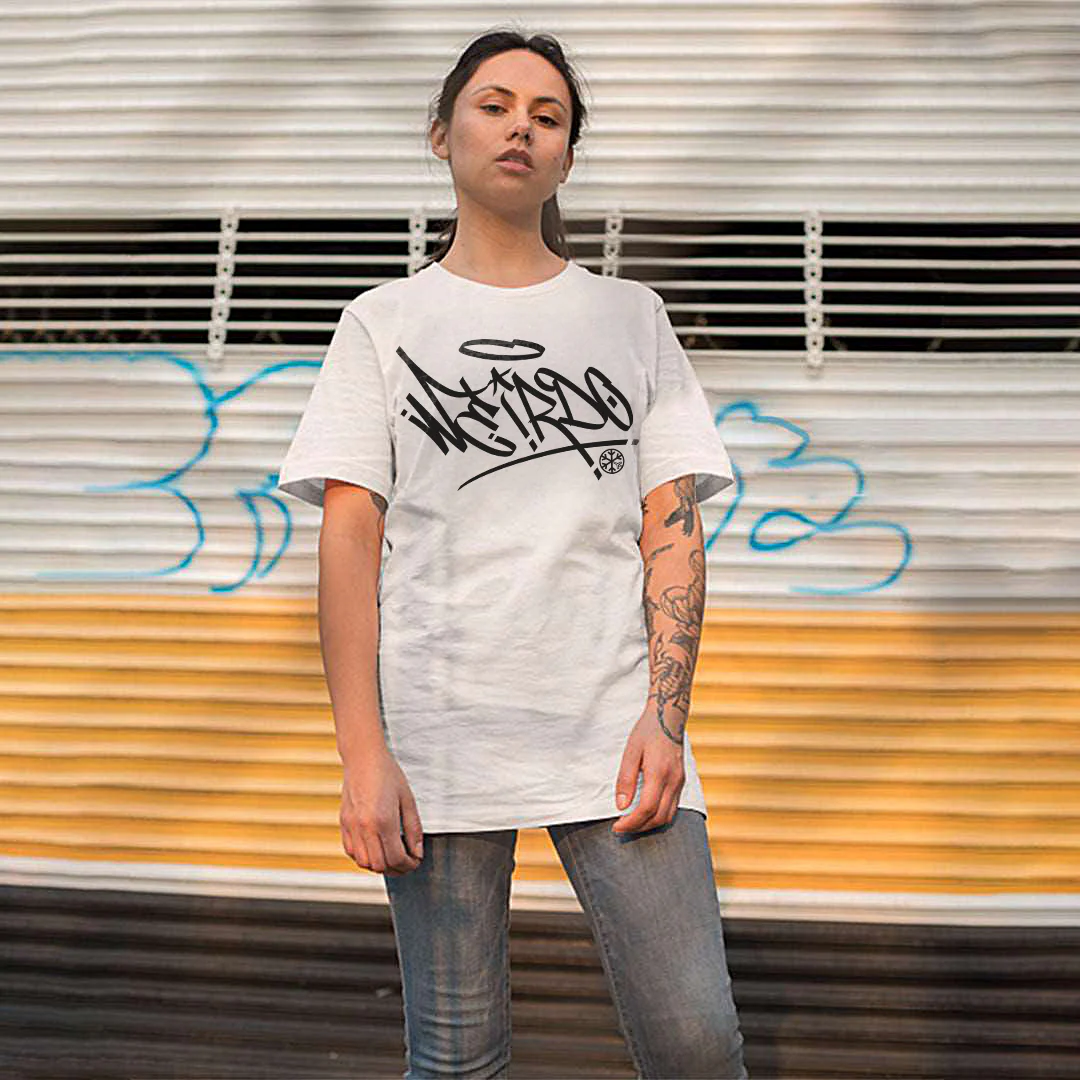 Weirdo Graffiti Tag Tee - Image 3