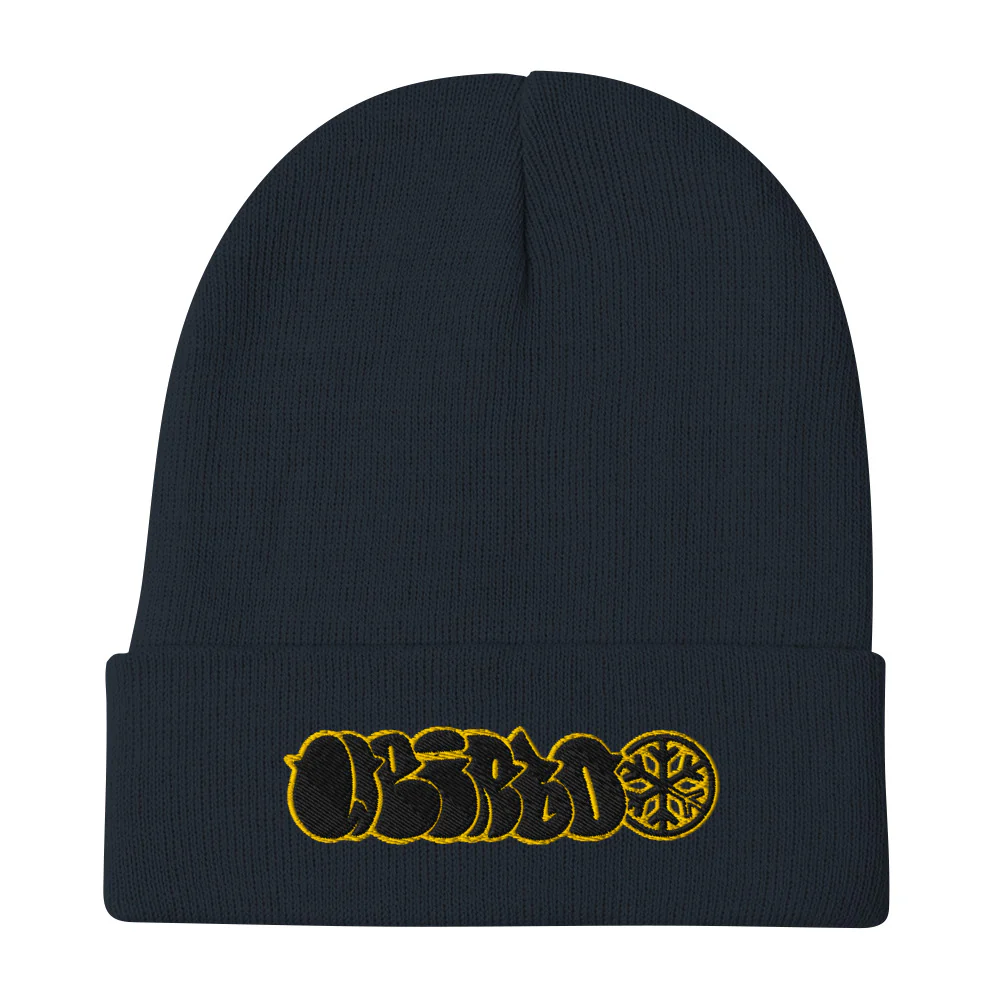 Weirdo Graffiti Throwie Beanie Hat - Image 4