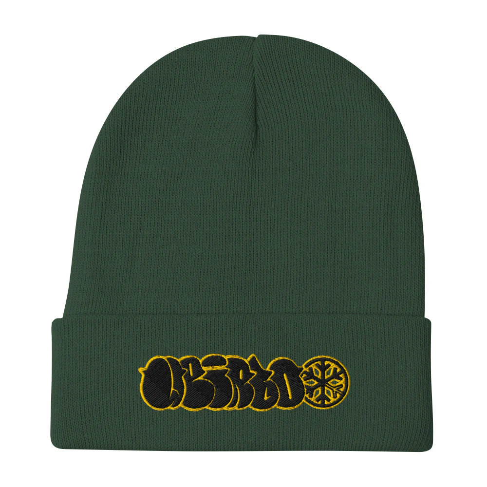 Weirdo Graffiti Throwie Beanie Hat - Image 6