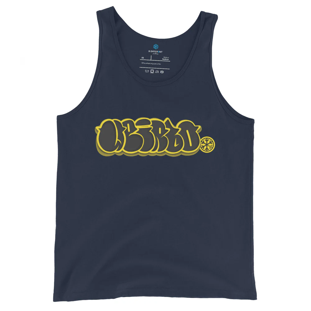 Weirdo Graffiti Throwie Tank Top - Image 3