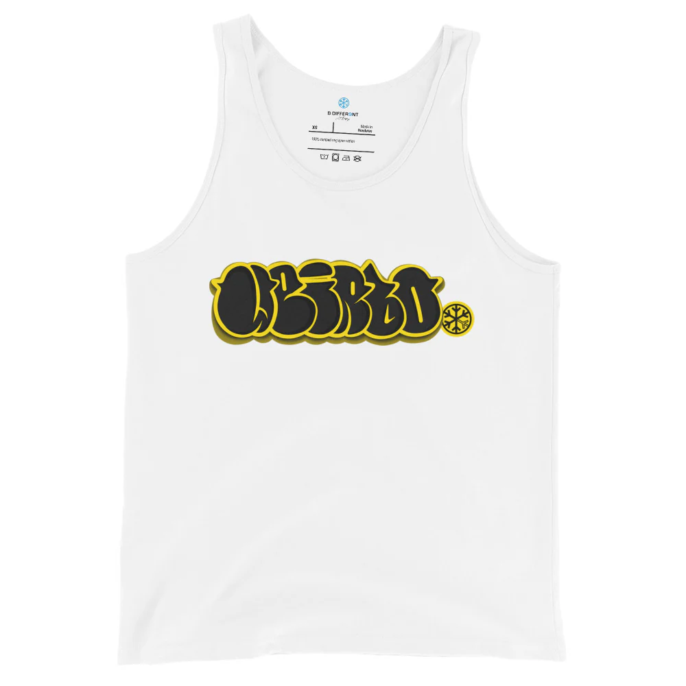 Weirdo Graffiti Throwie Tank Top - Image 9