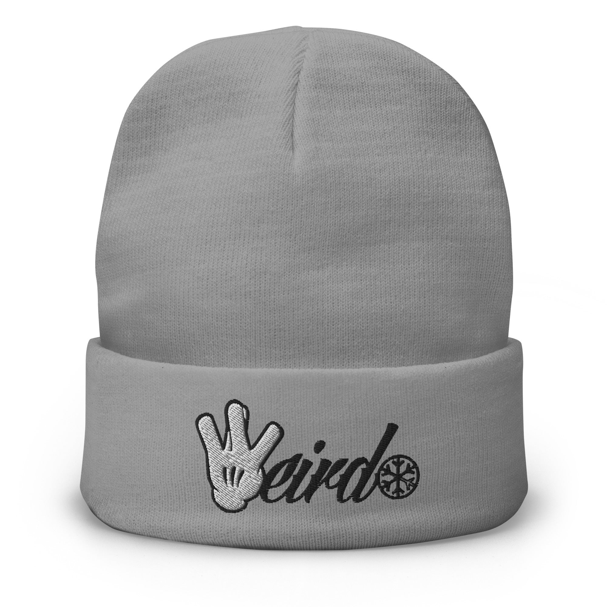 Weirdo Hand Sign Beanie Hat