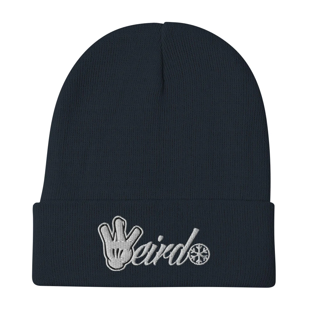 Weirdo Hand Sign Beanie Hat - Image 10