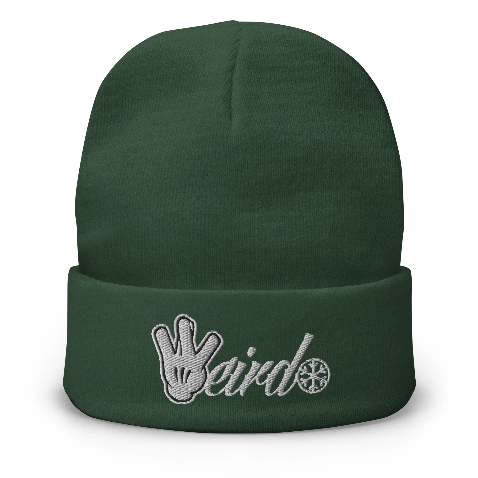 Weirdo Hand Sign Beanie Hat - Image 11