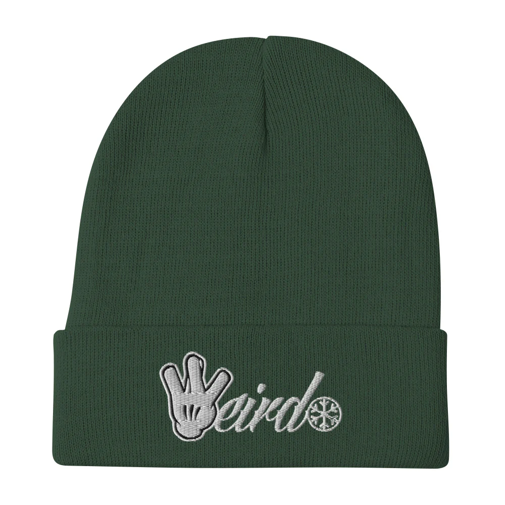 Weirdo Hand Sign Beanie Hat - Image 12