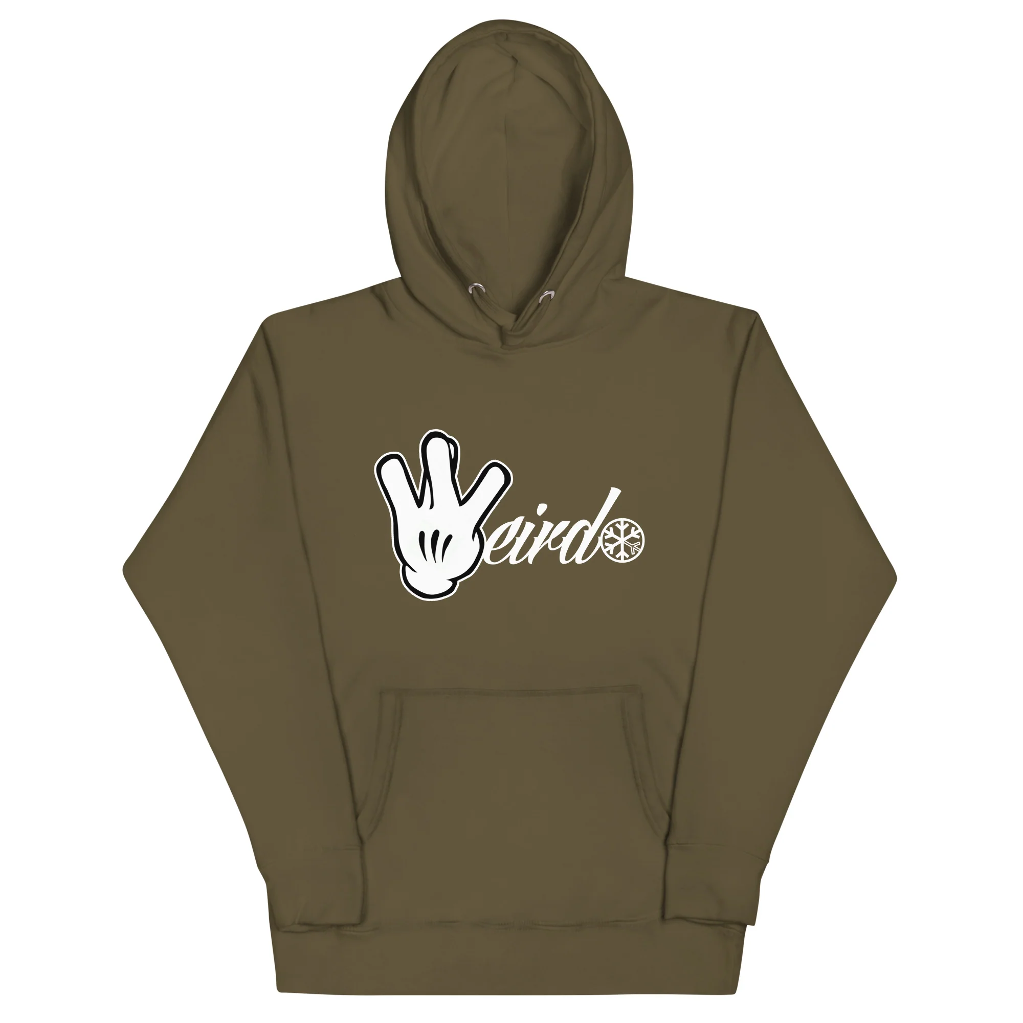 Weirdo Hand Sign Hoodie