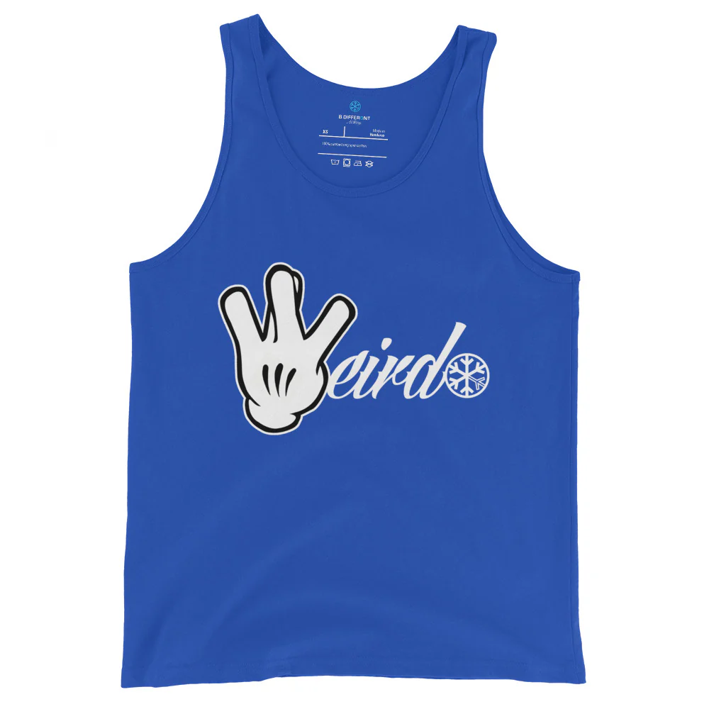 Weirdo Hand Sign Tank Top - Image 11